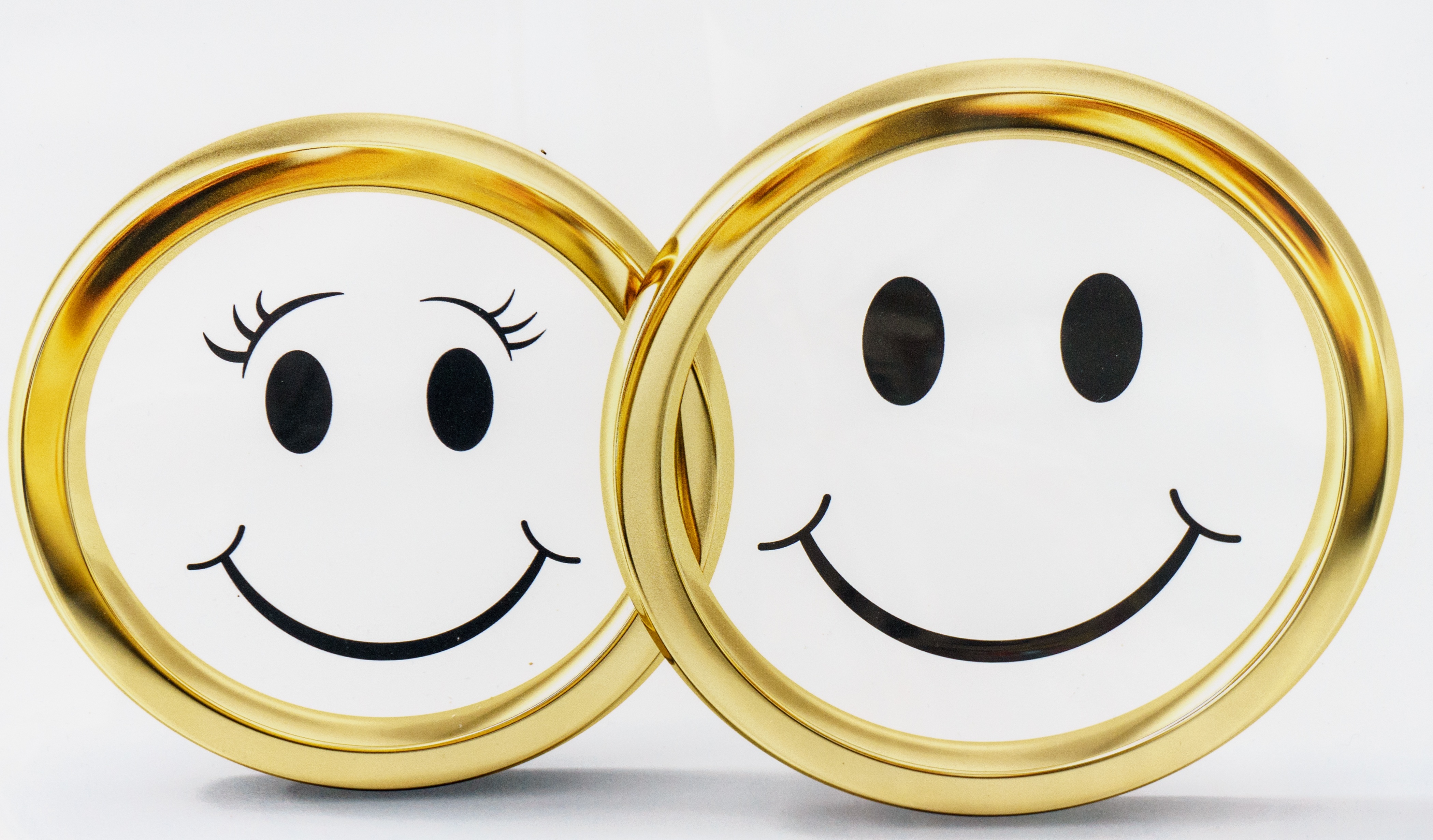 Wedding rings smileys free image download