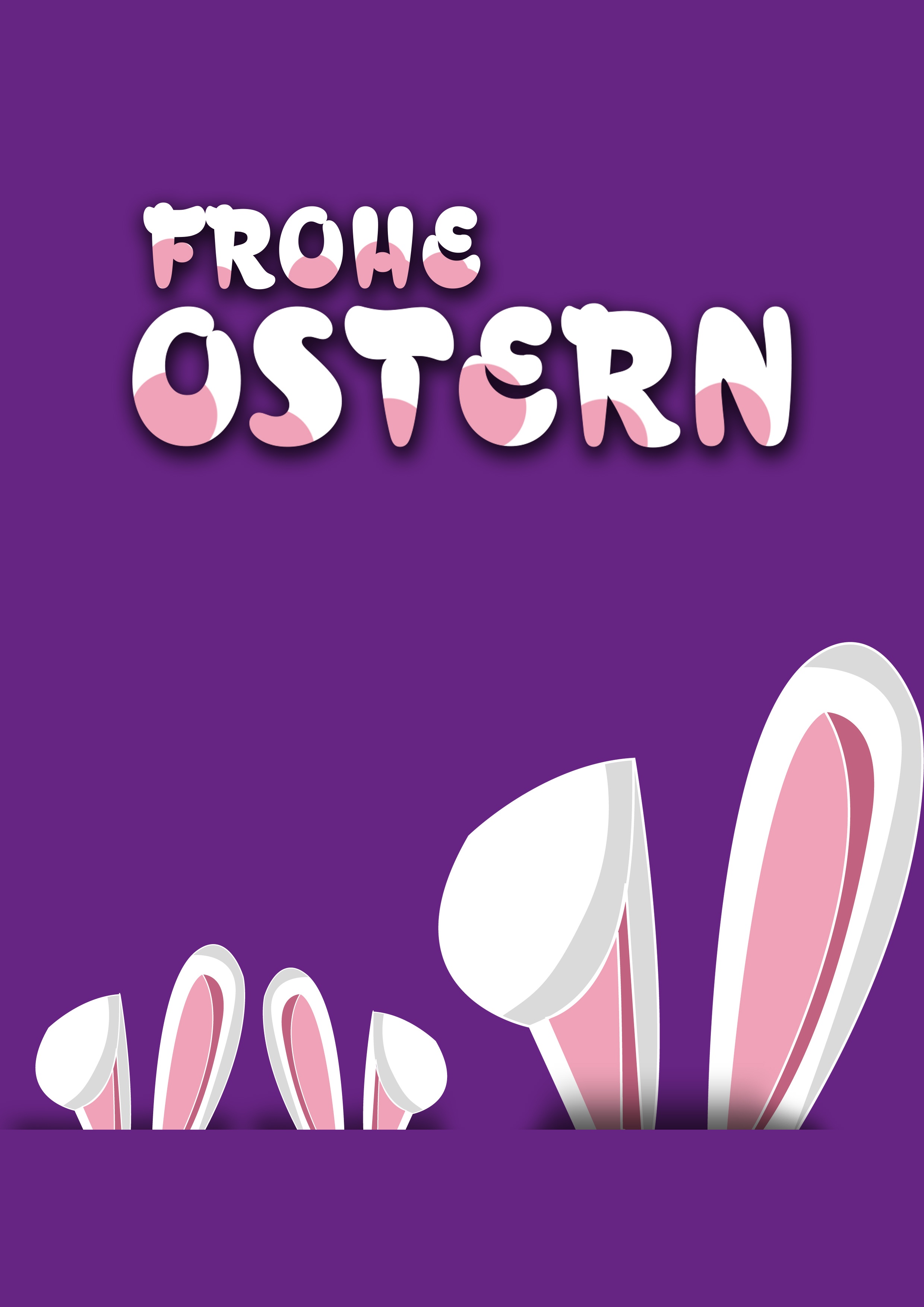 Happy Easter Rabbit Ears Fun free image download