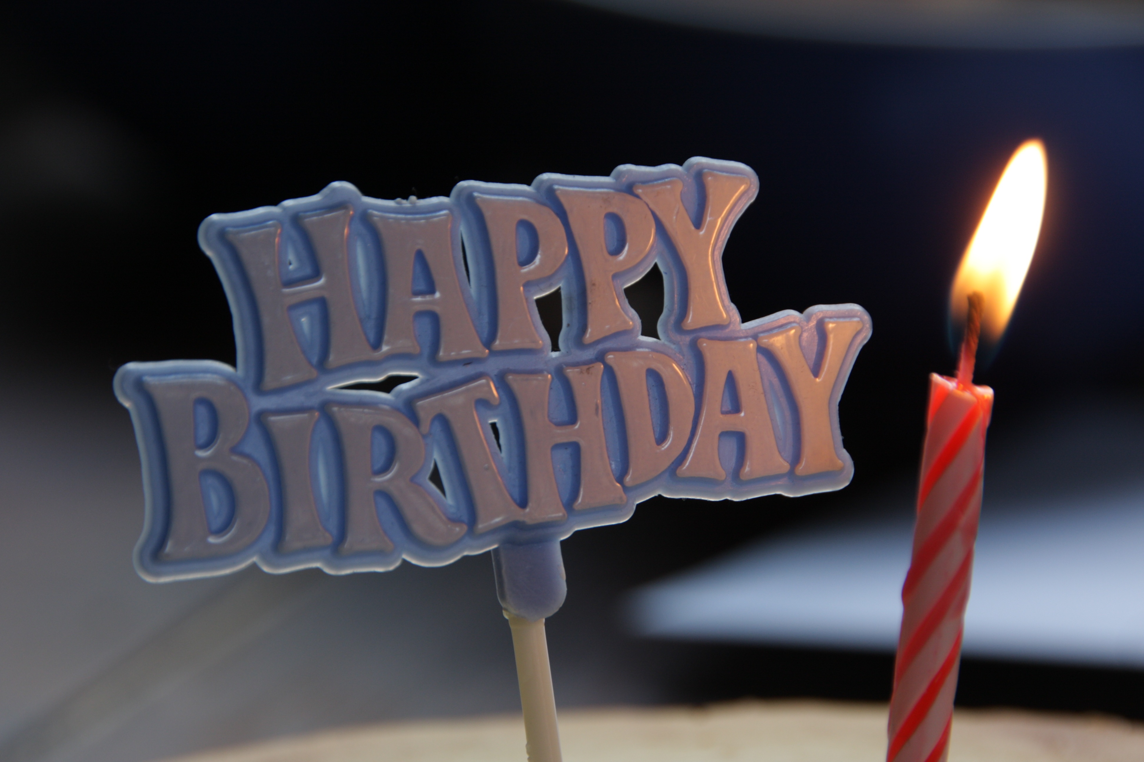 Birthday Candle Greeting Happy free image download