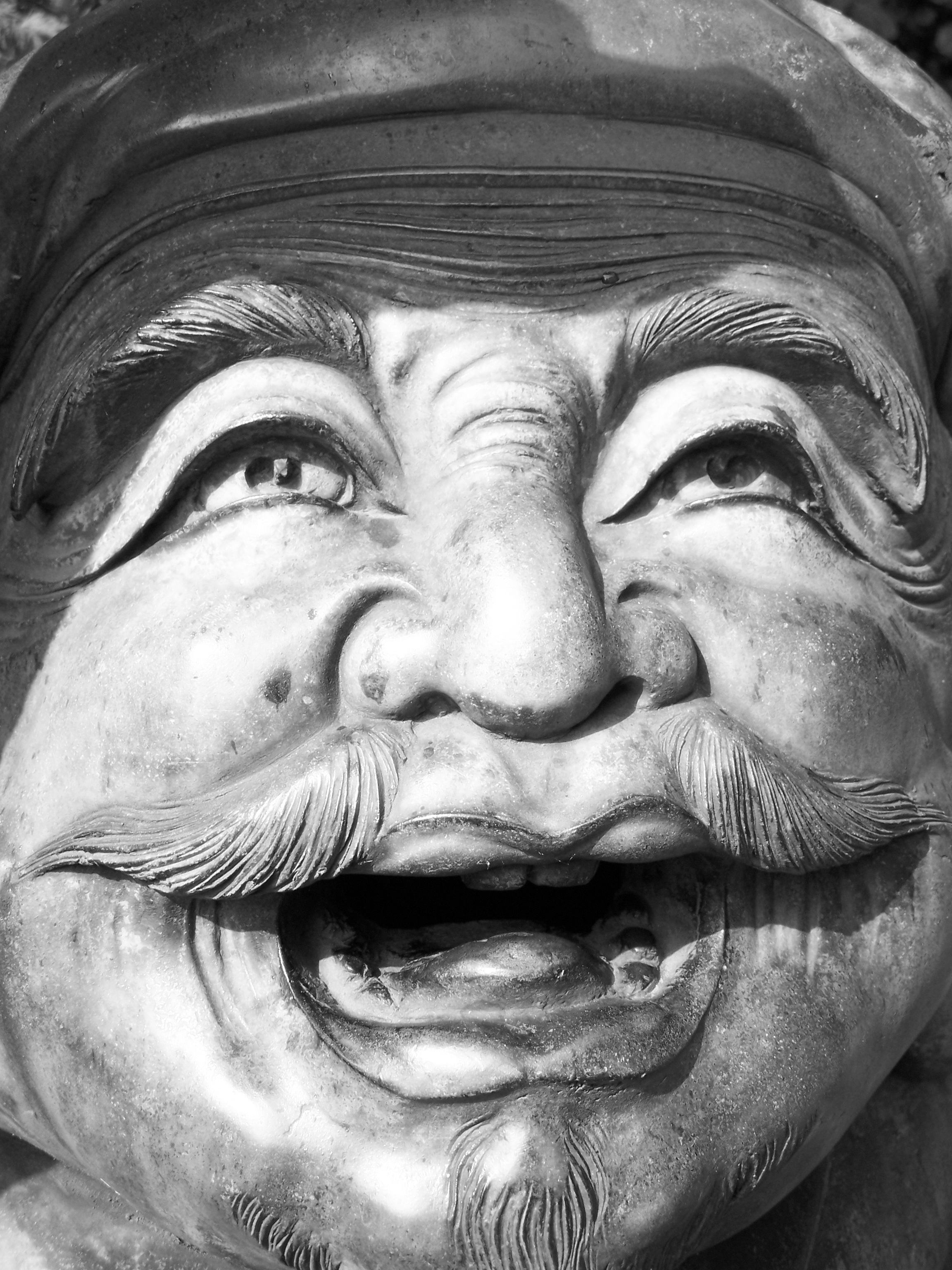 Statue Japanese Face free image download