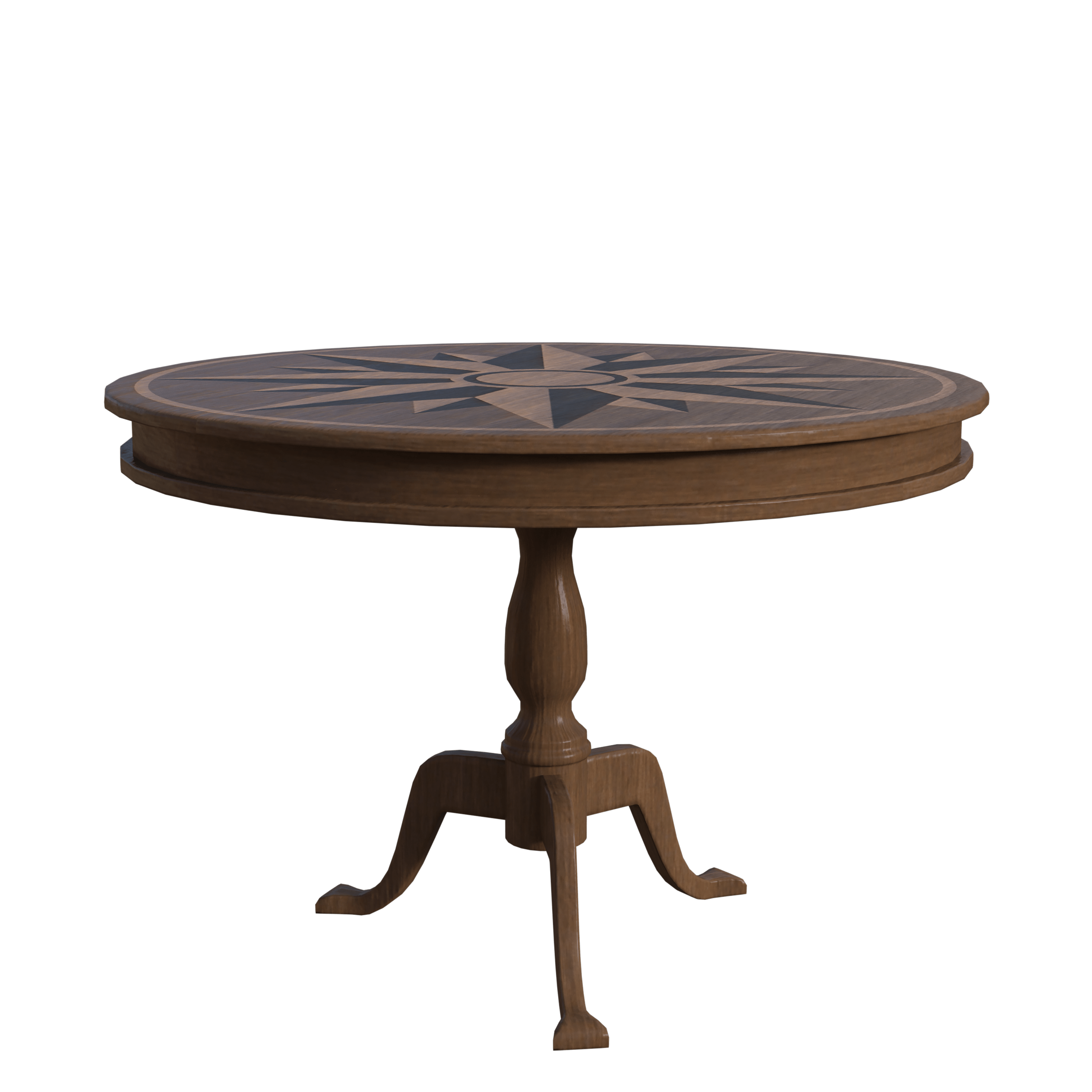 Vintage round coffee table free image download