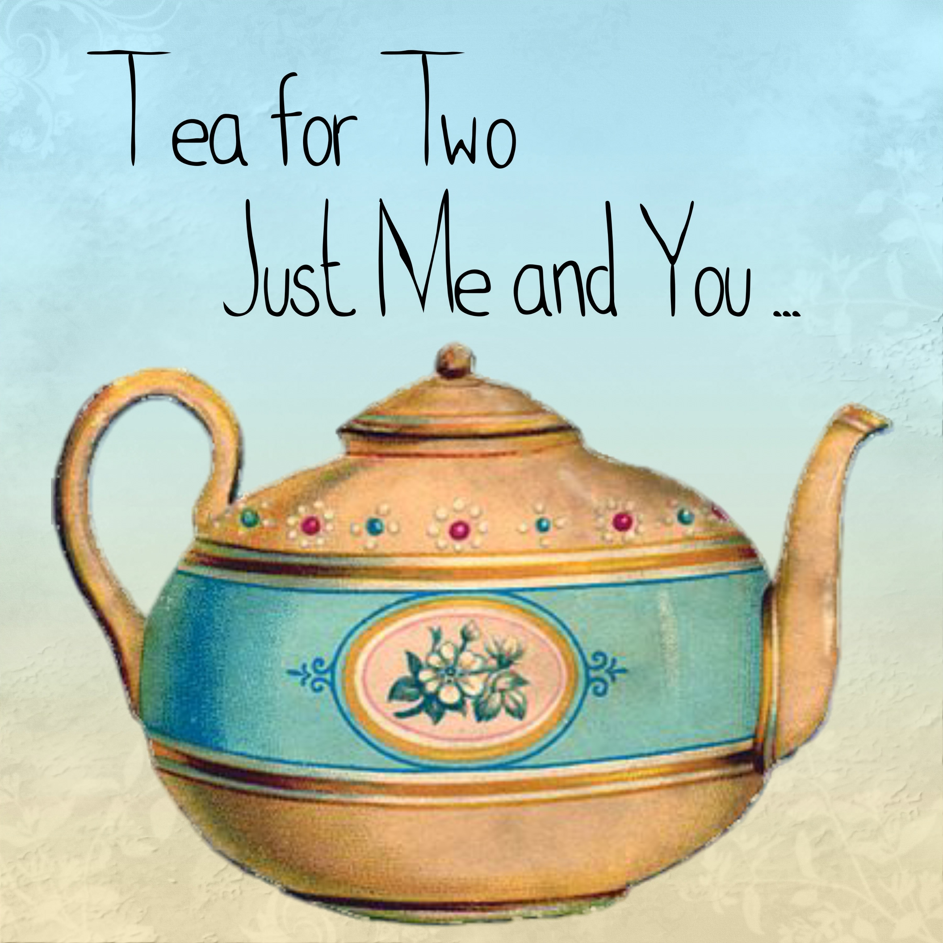 Teapot quote card free image download