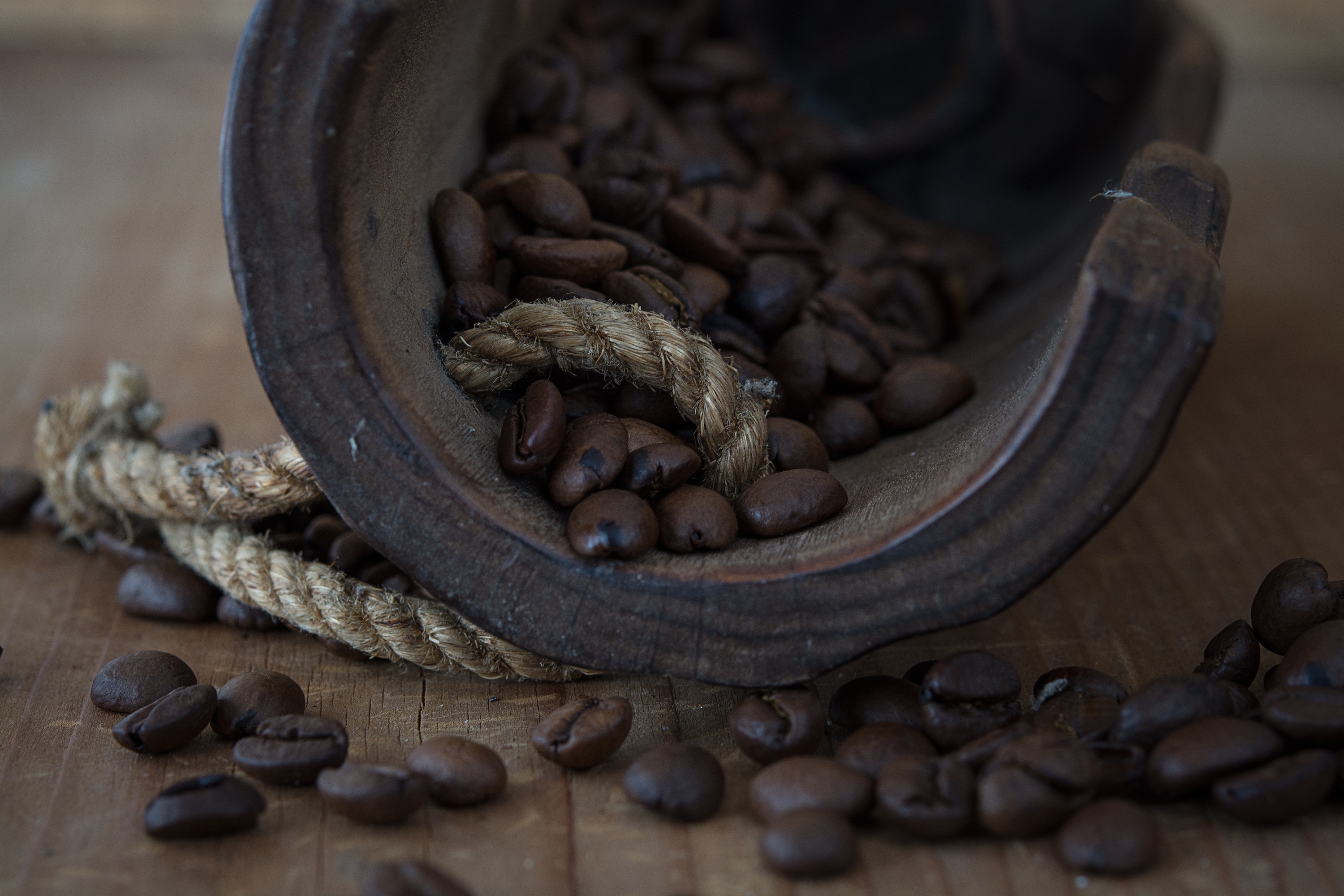 Flavorful coffee beans free image download