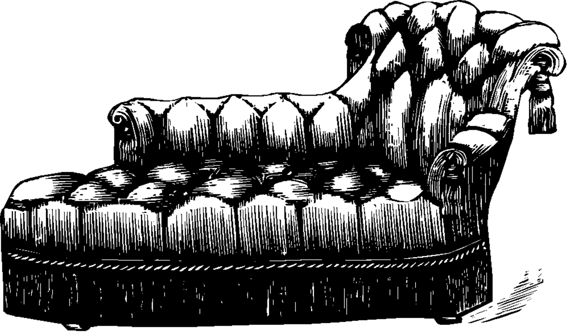 Couch sofa vintage drawing free image download