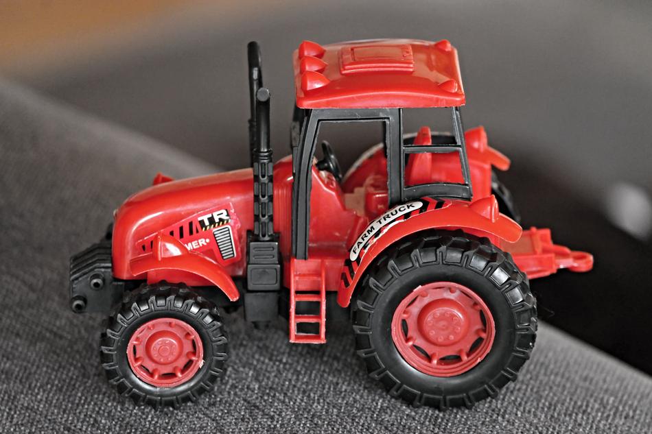 Red Tractor Toys Children free image download