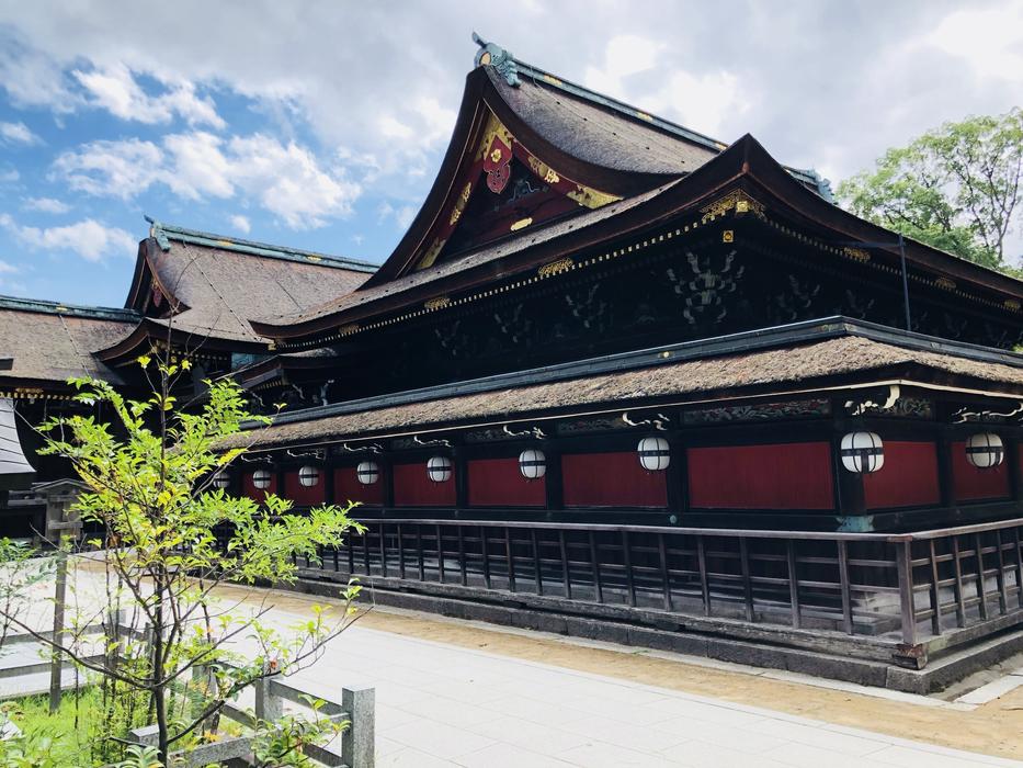 Photo of a historical Buddhist temple in Japan free image download