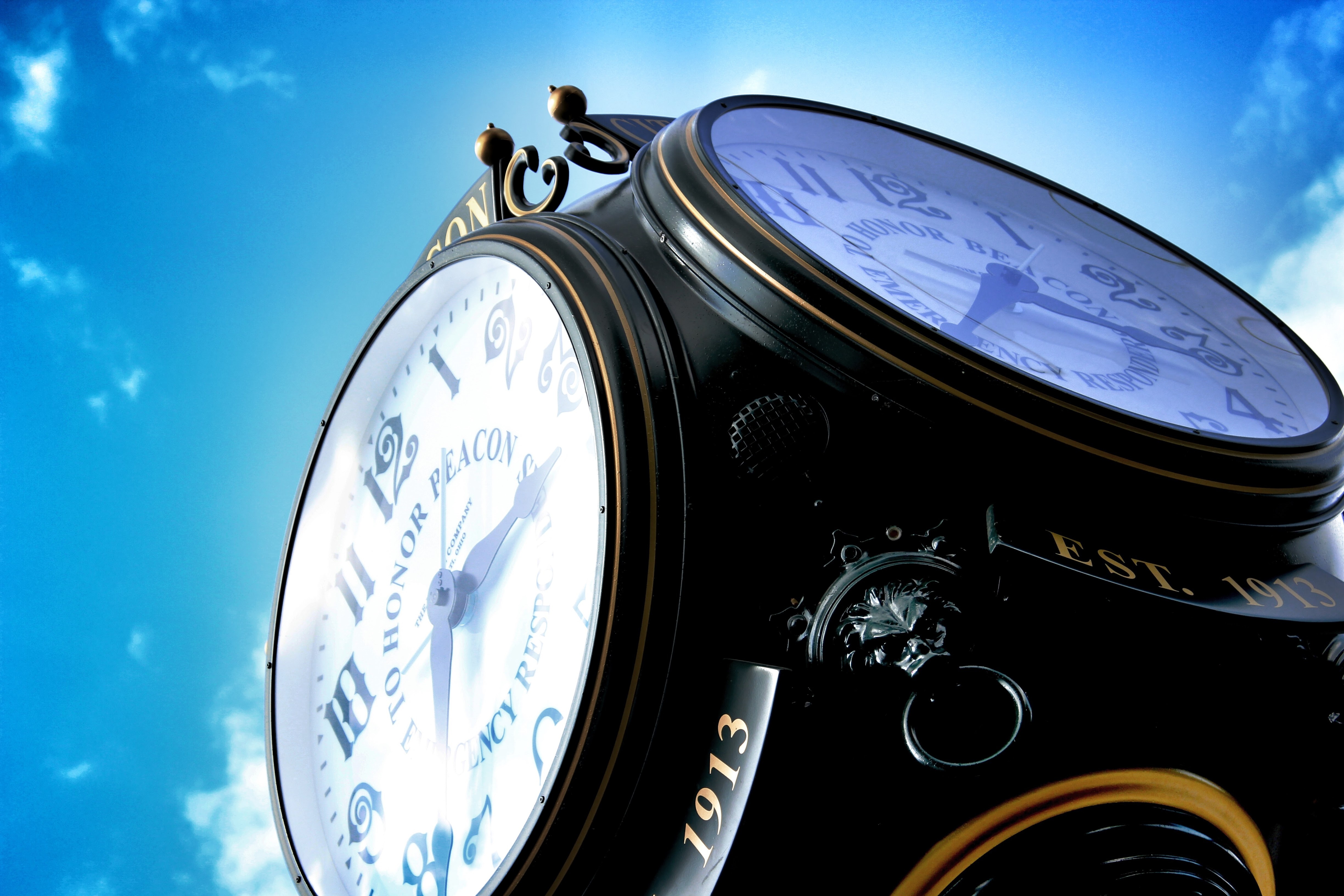 Clock Beacon sky free image download