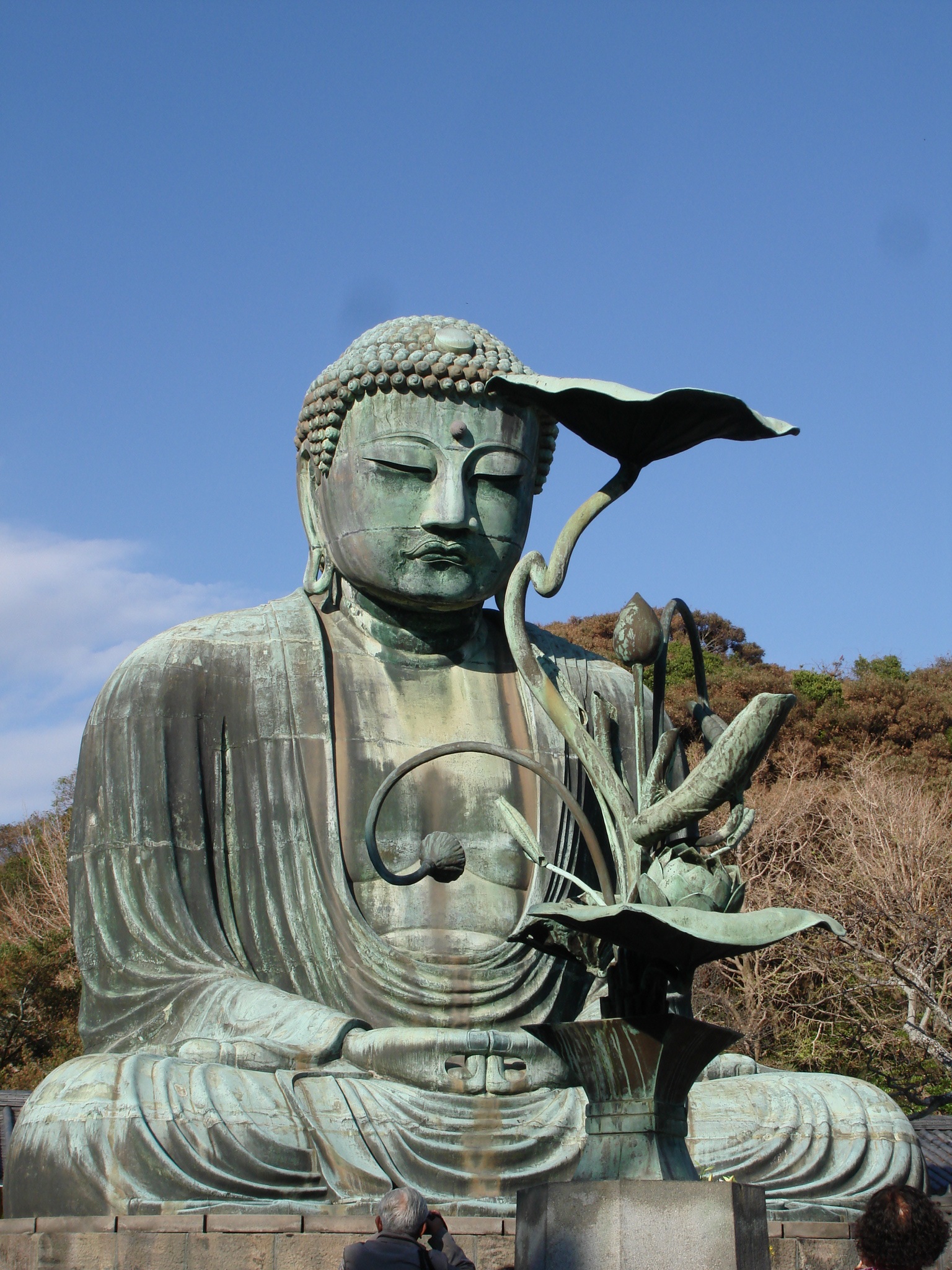 Buddha statue in Kamakura, Japan free image download