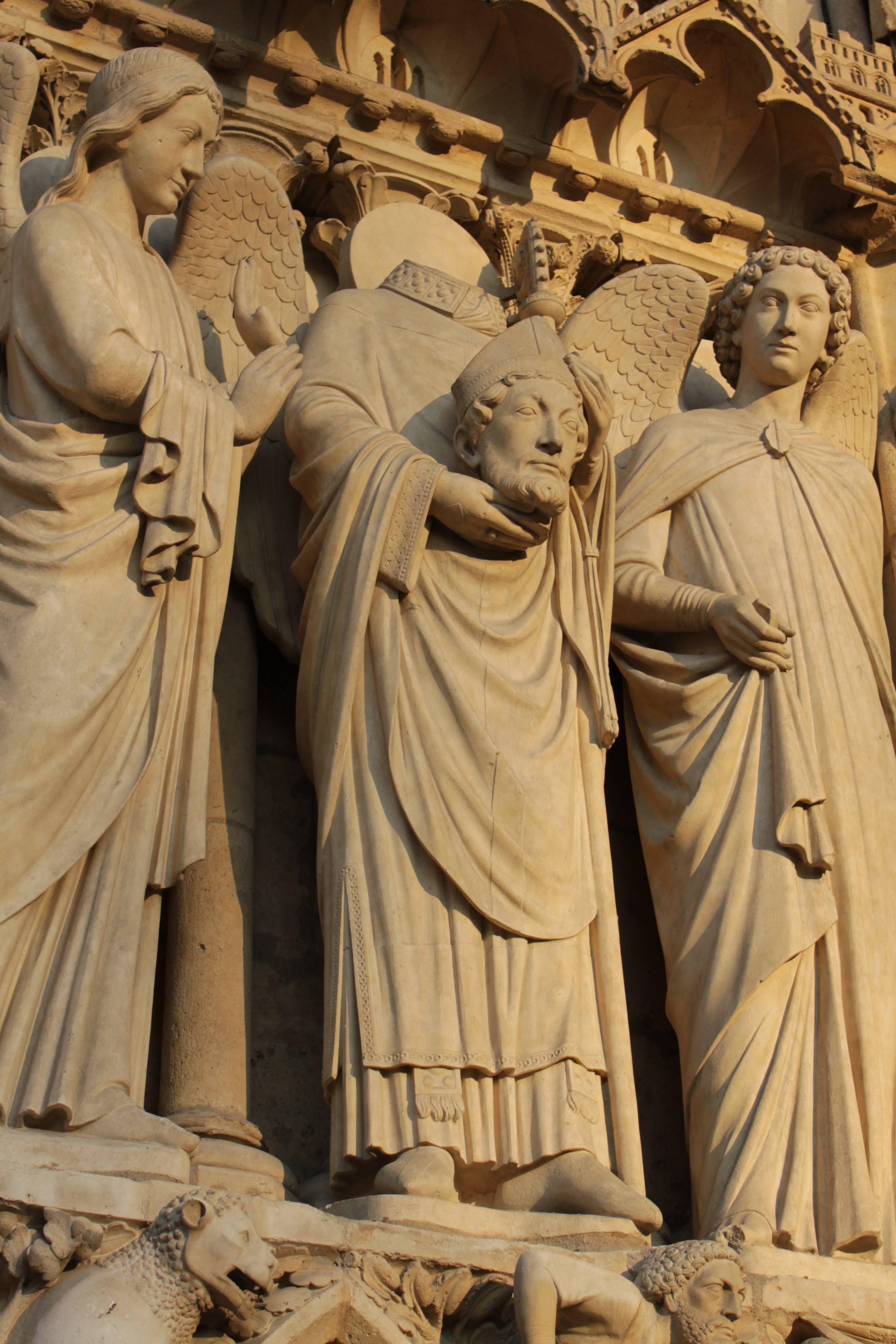 Statues In French Church Paris free image download