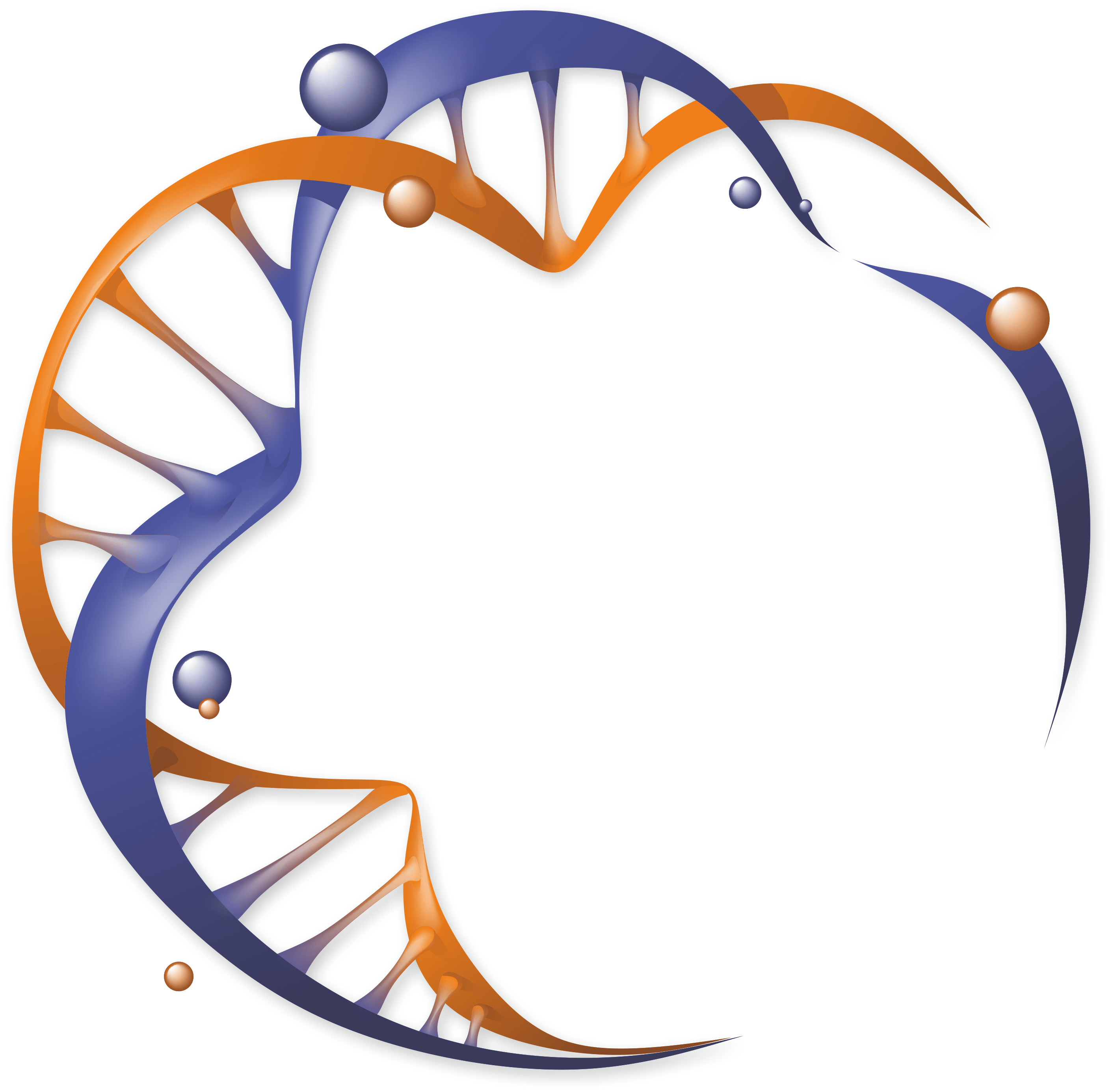 Organic dna logo drawing free image download