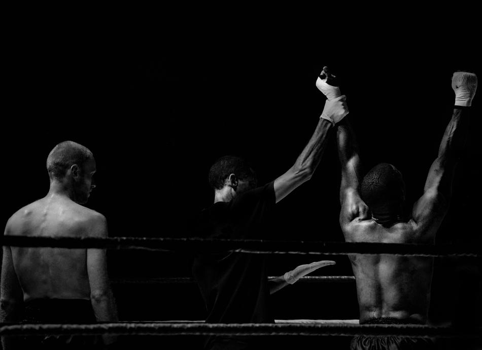 Boxing Winner hands up free image download