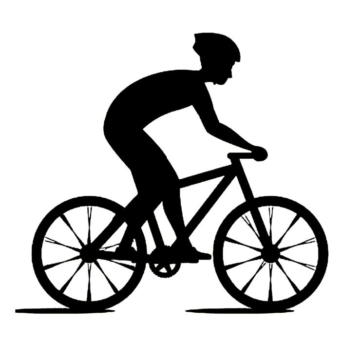 Bicycle men sport drawing free image download