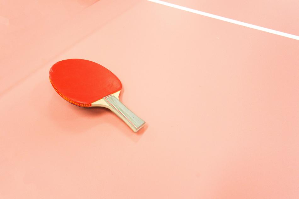 Table Tennis red racket free image download