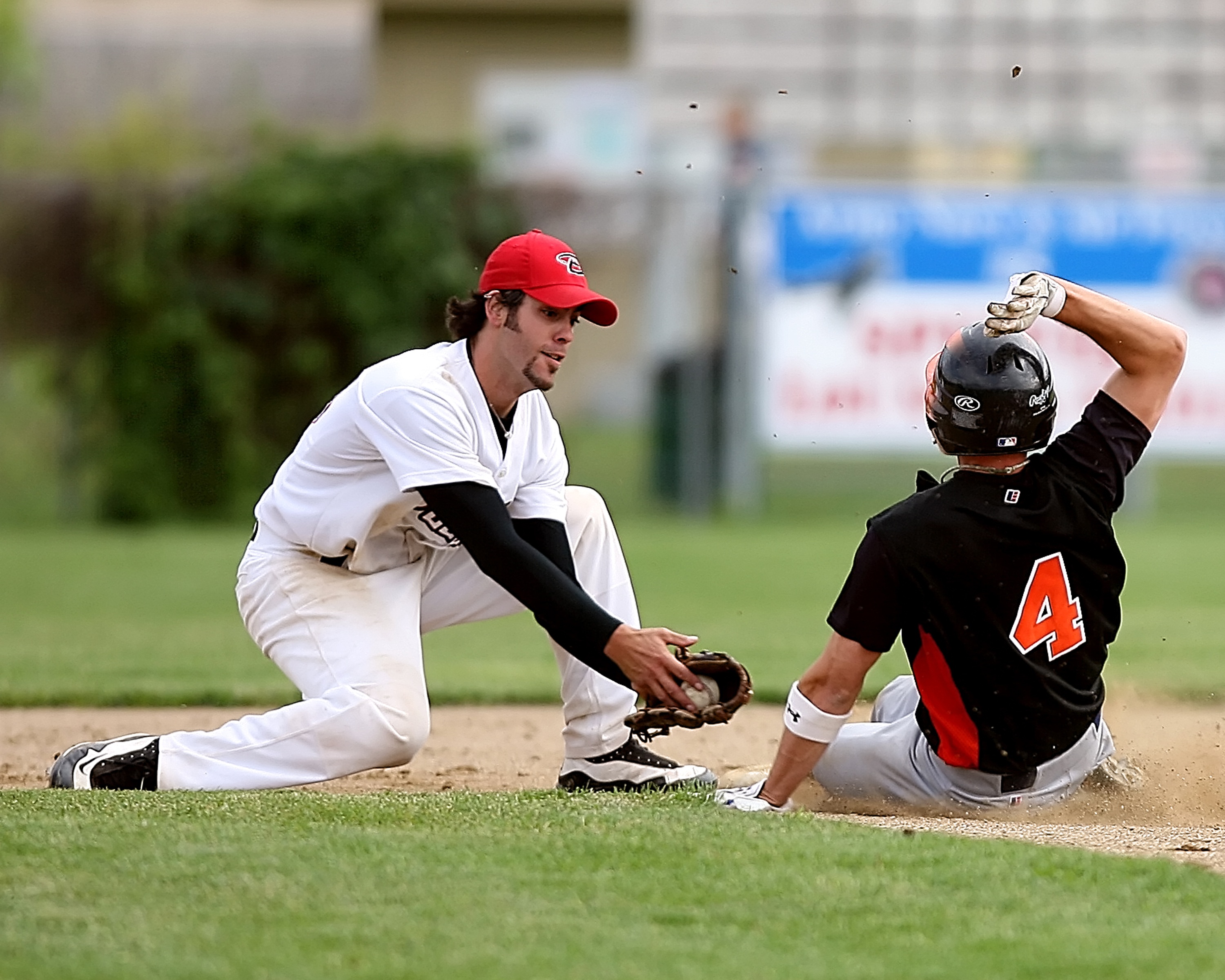 Athletic Baseball players free image download