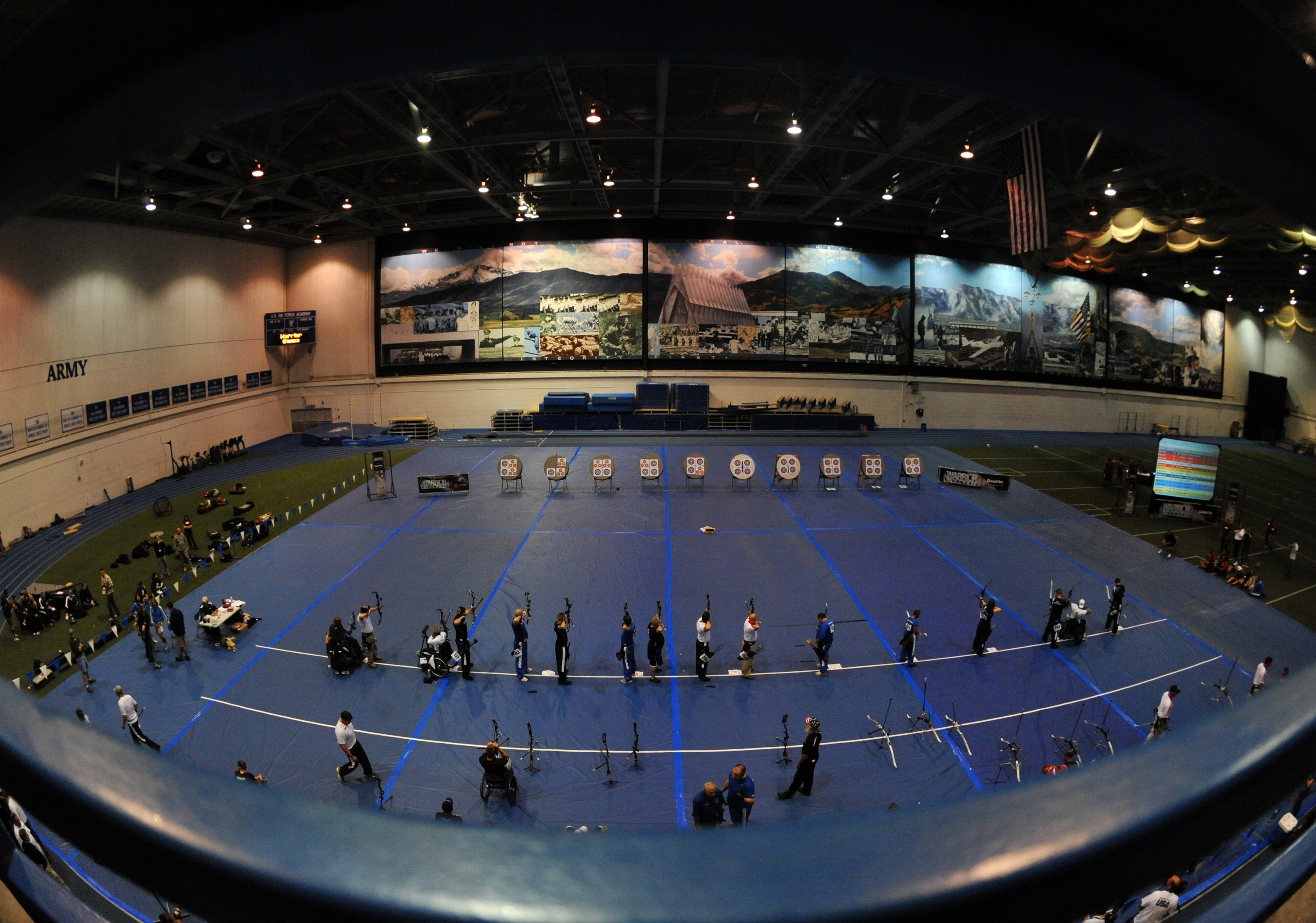 Arena archery competition in colorado springs, colorado free image download