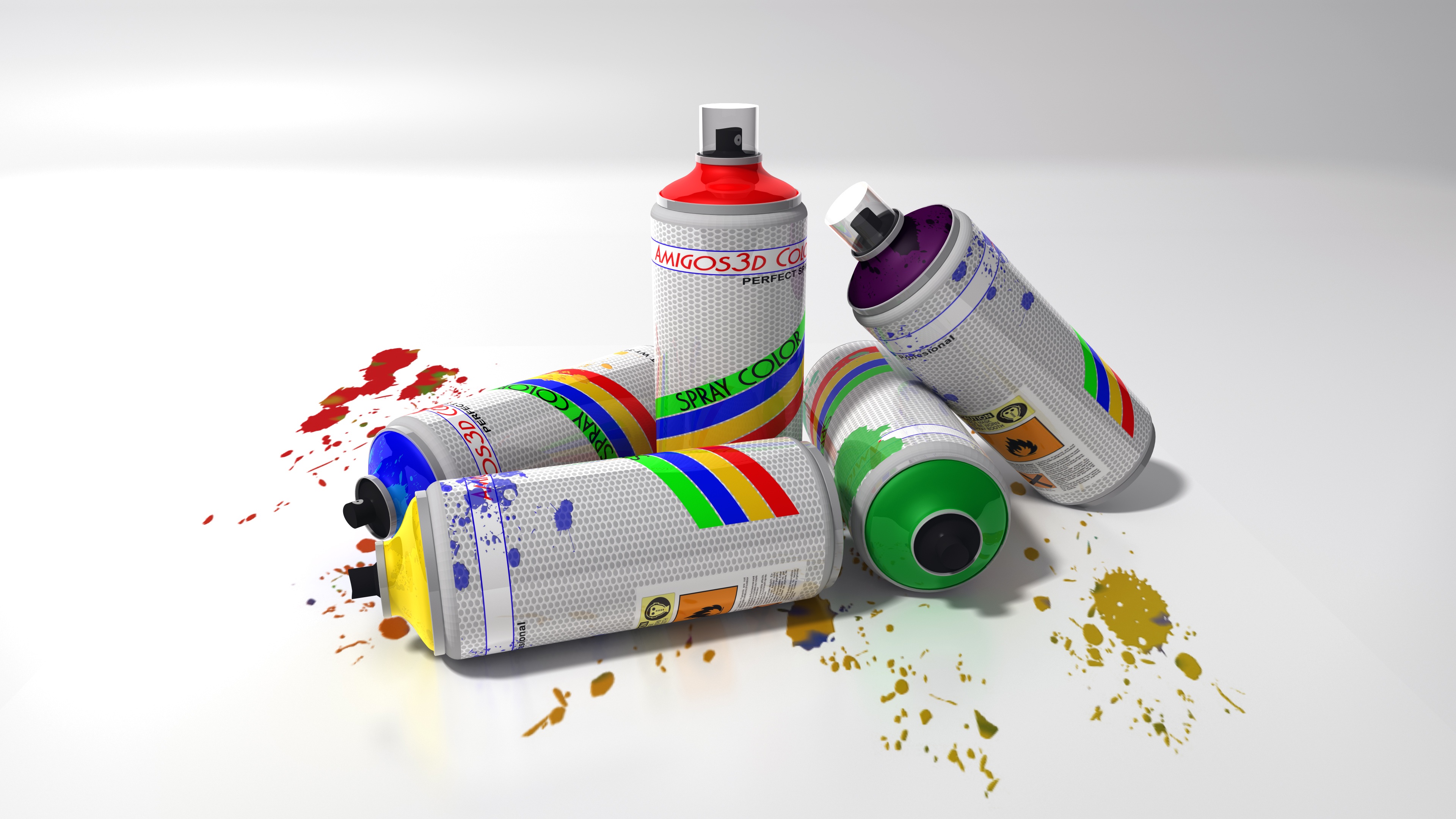Paint bombs colors free image download