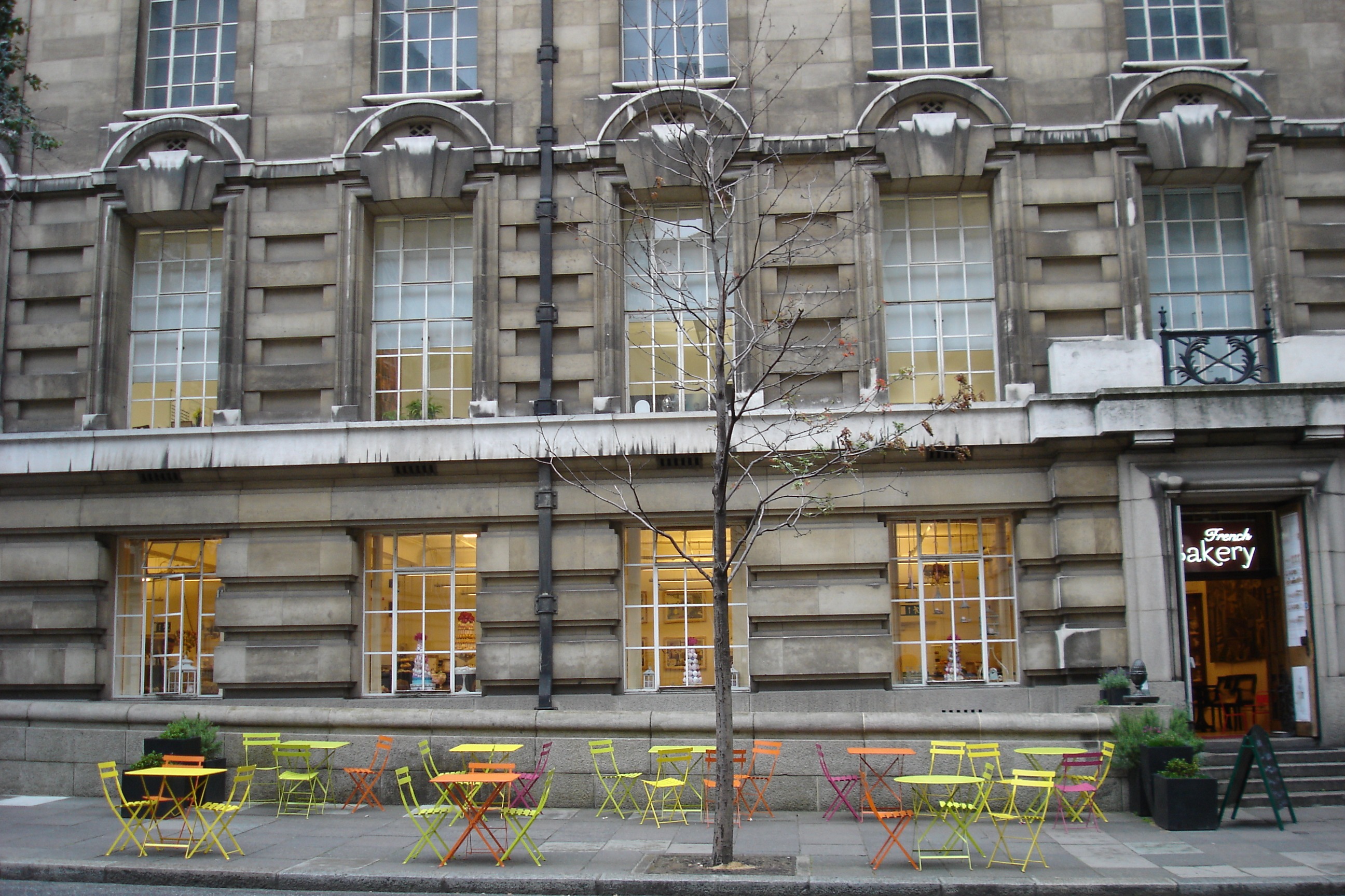 Street Cafe Spring free image download