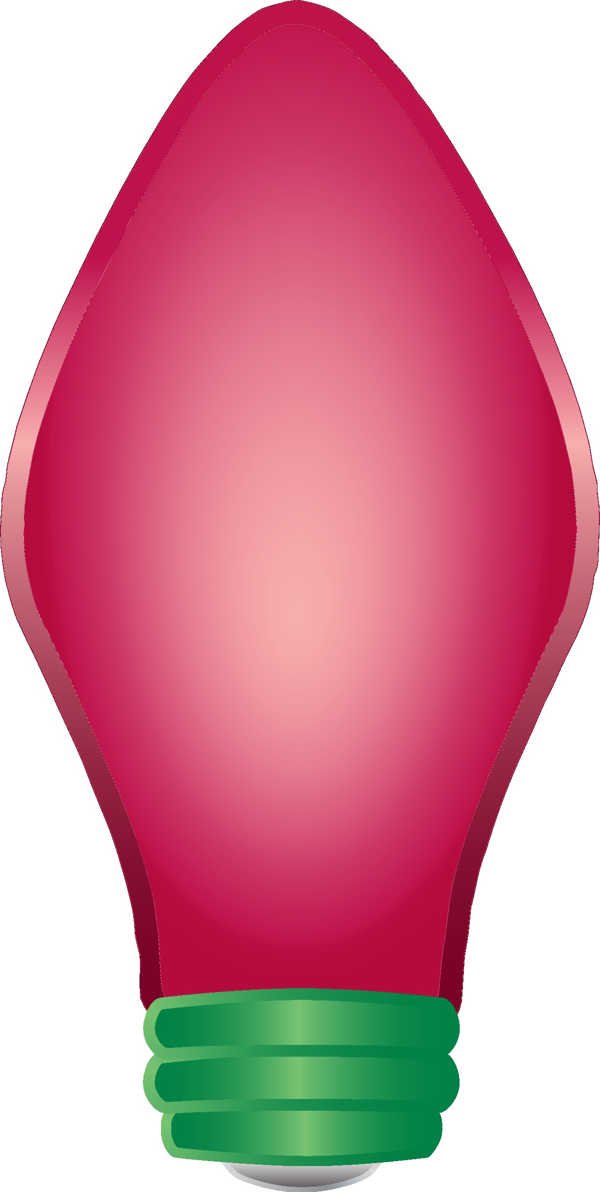 Graphic christmas light bulb red drawing free image download