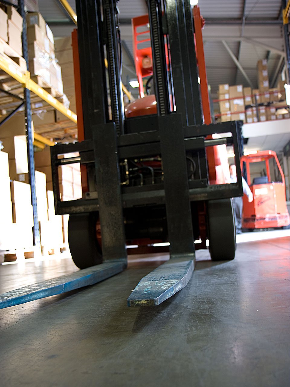 Forklift car in stock free image download