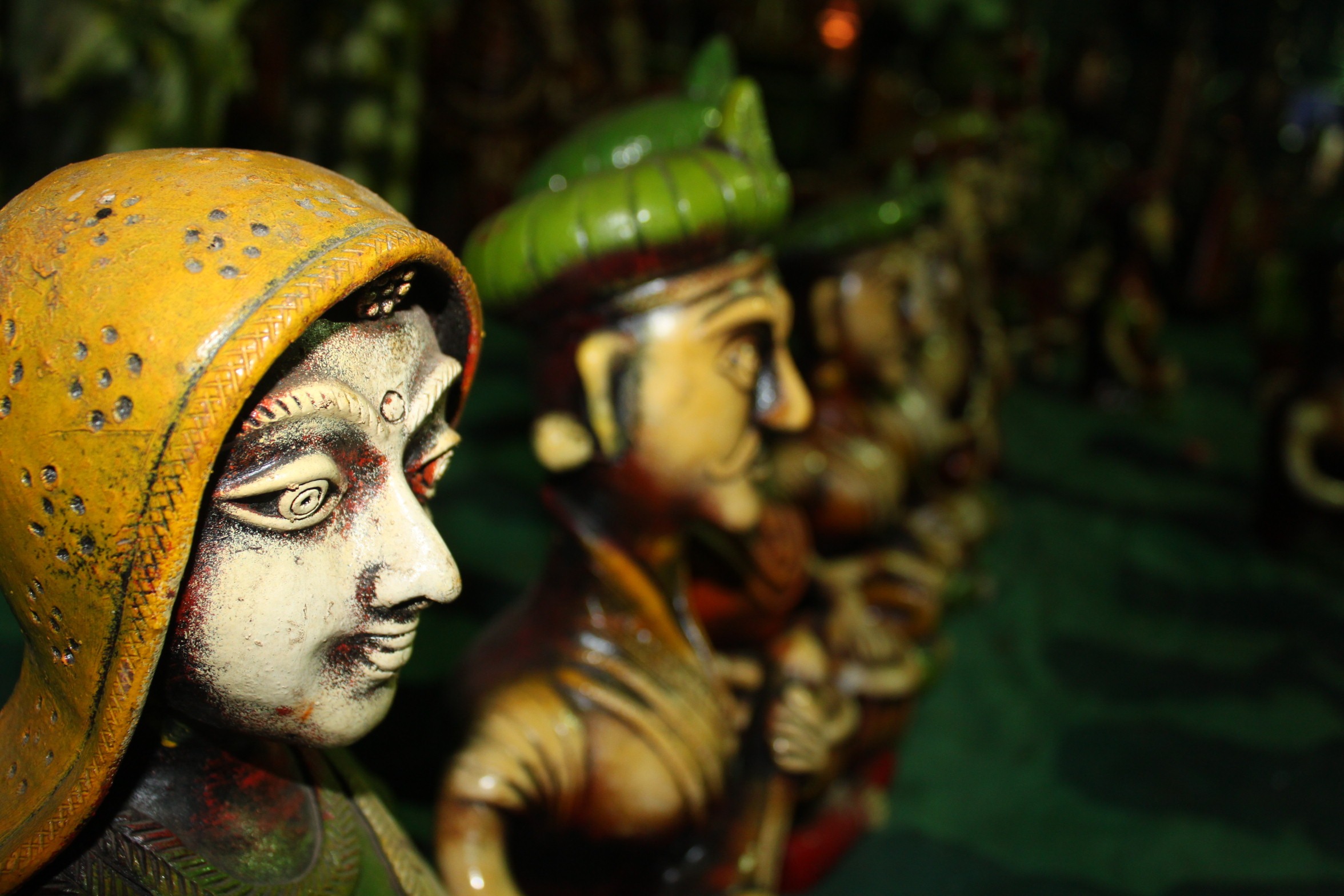 Colorful Ceramic Statues free image download