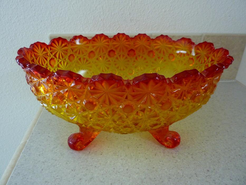 Bowl Carnival Glass Decoration free image download