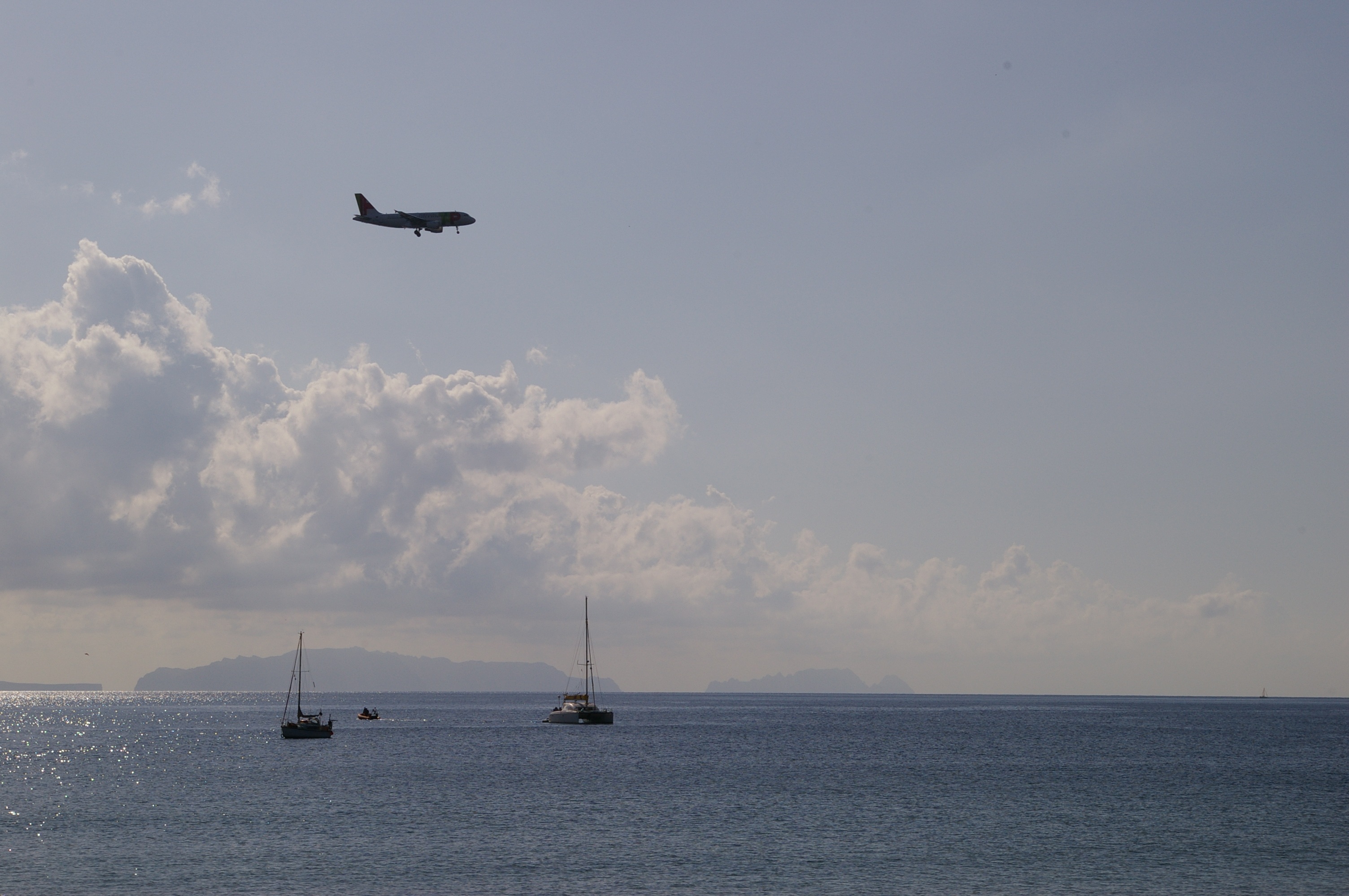 Plane Boats Mar free image download