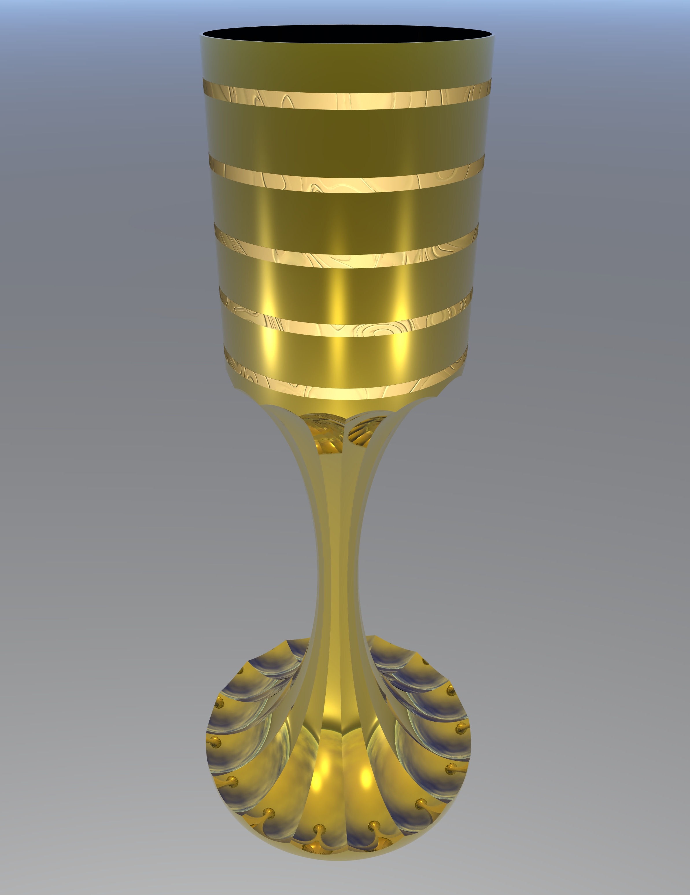 Cup goblet metal gold shiny free image download