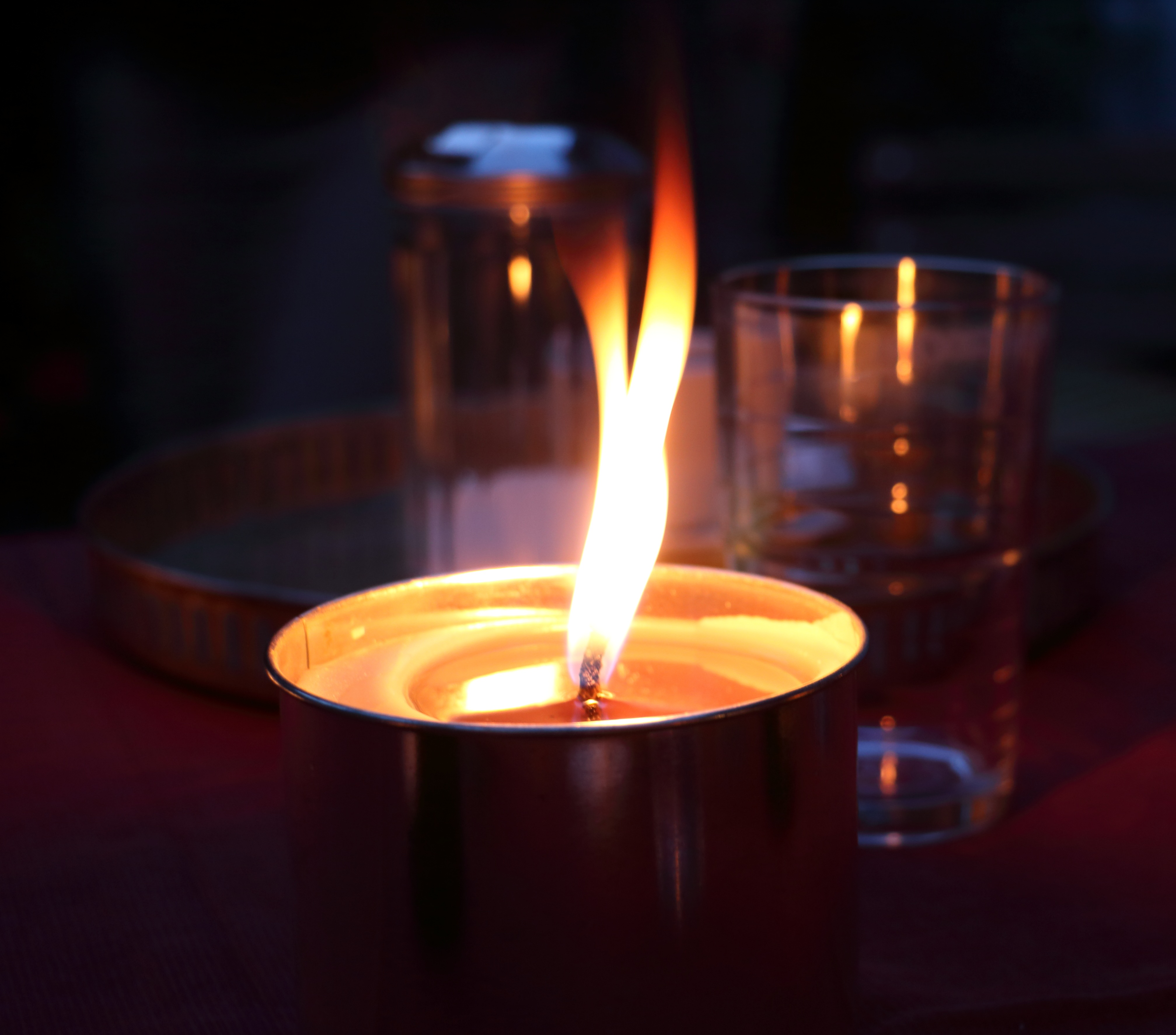 Candle Romance Atmosphere free image download