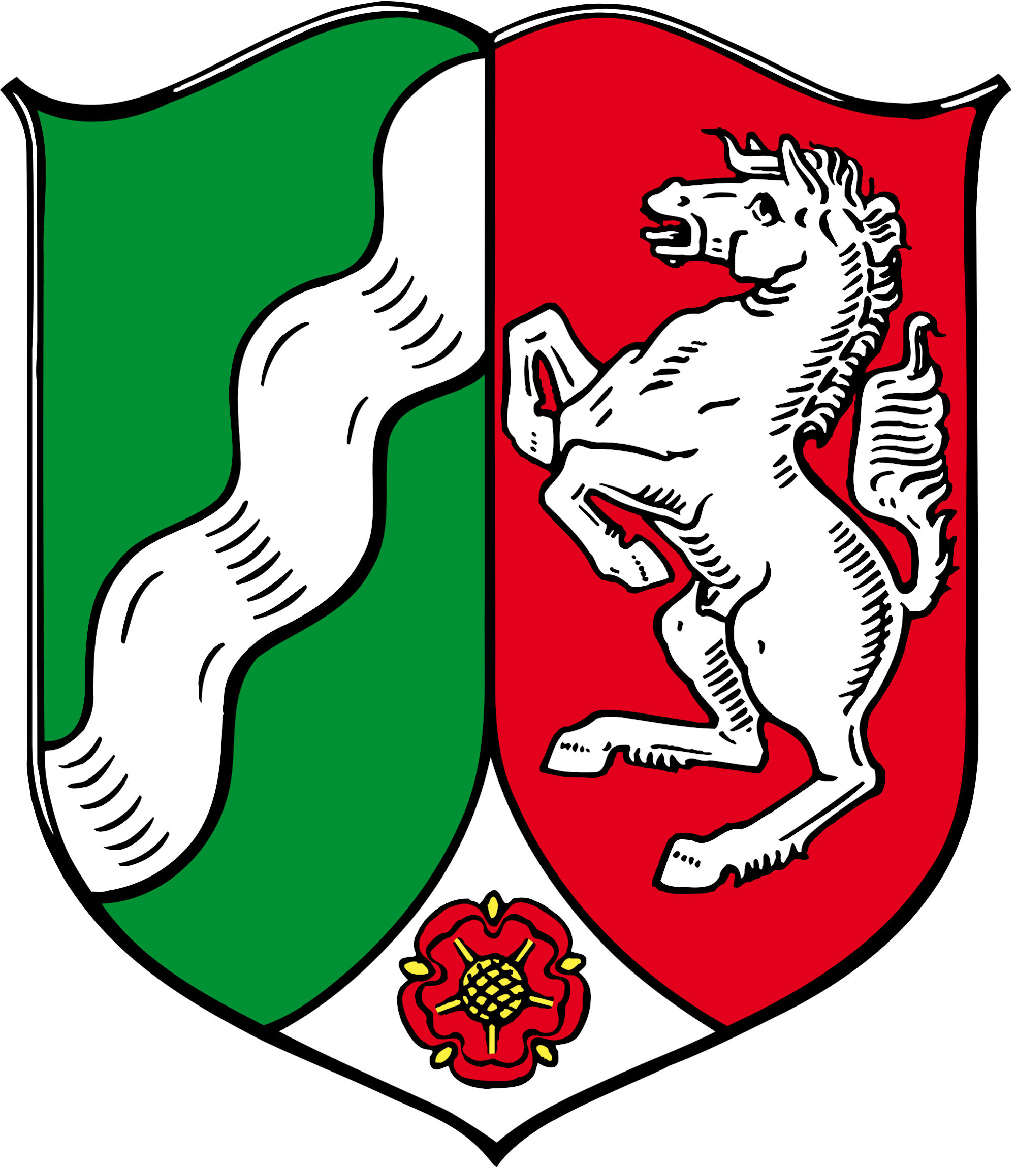 Coat of arms north rhine westphalia free image download