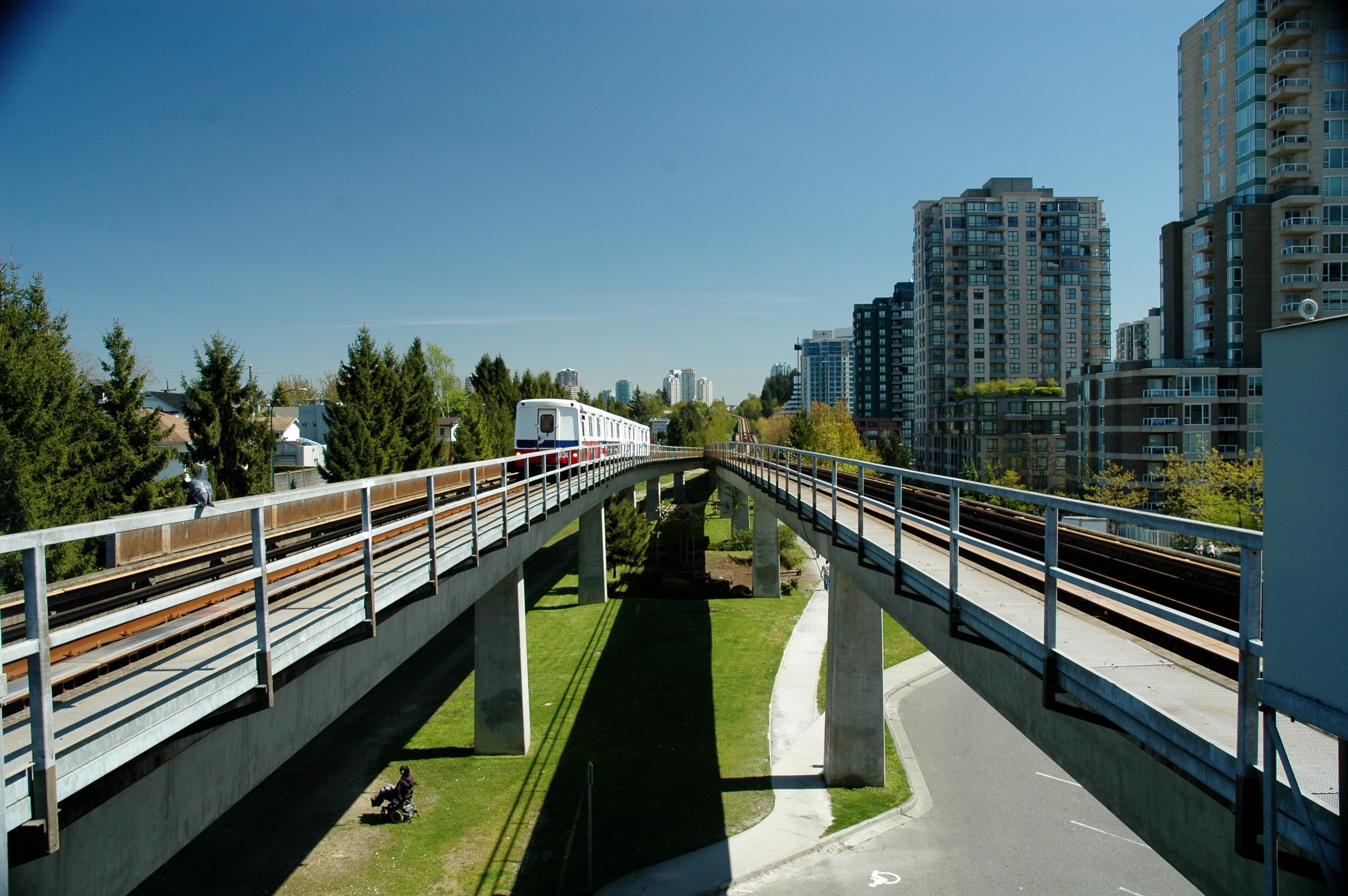 Vancouver Skytrain Joyce Station free image download