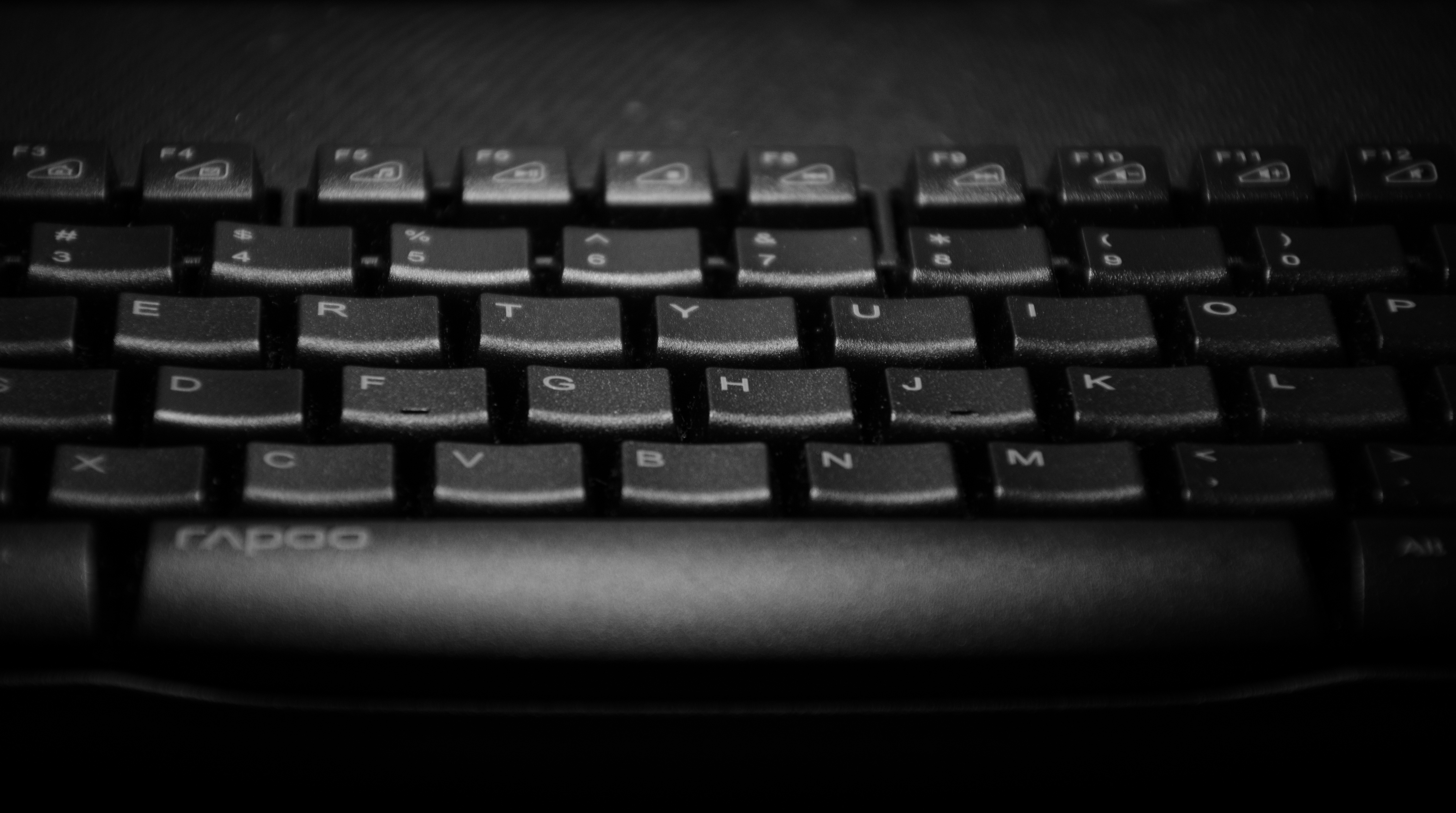 Keyboard Black And White free image download