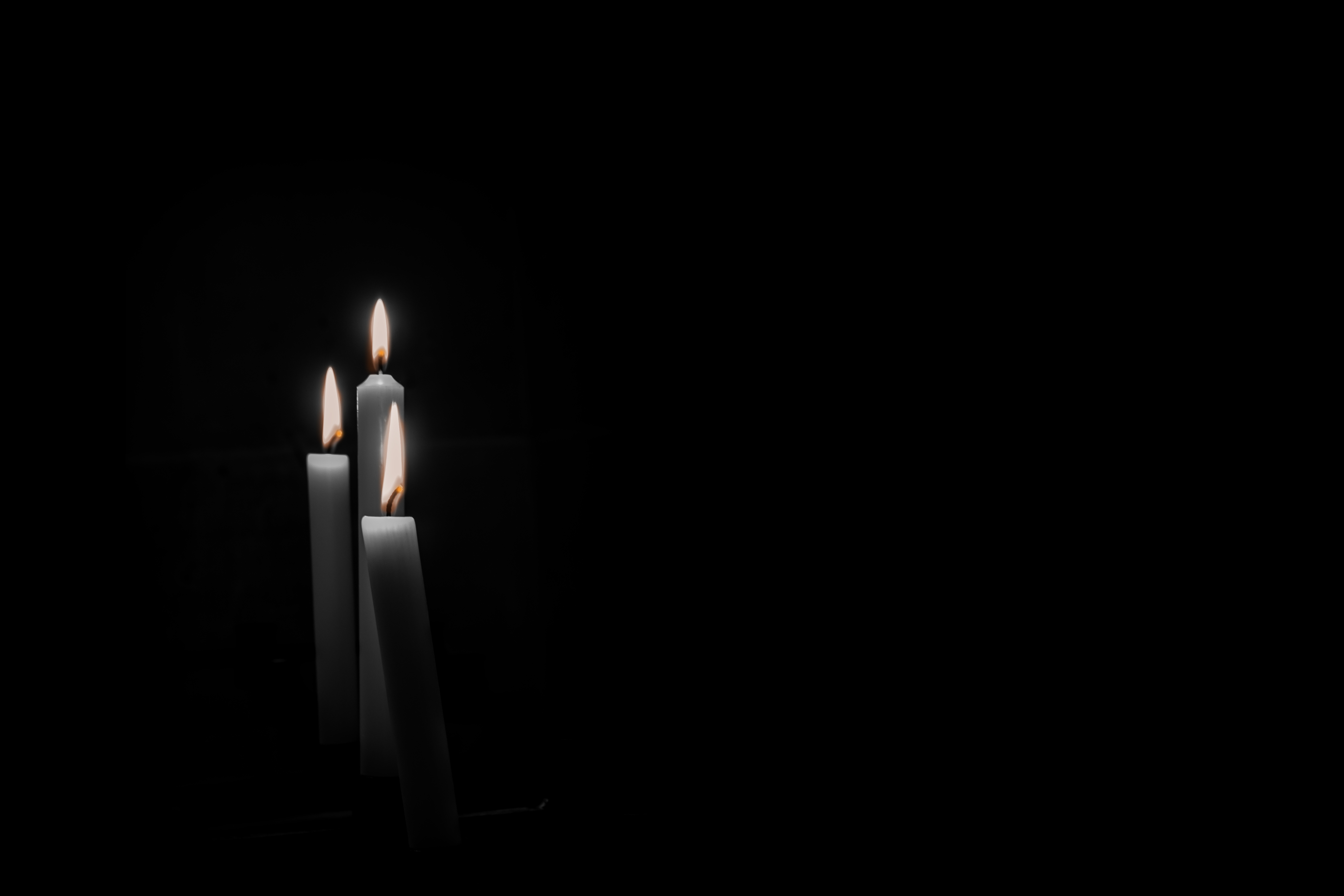 Candles Mourning Candlelight free image download