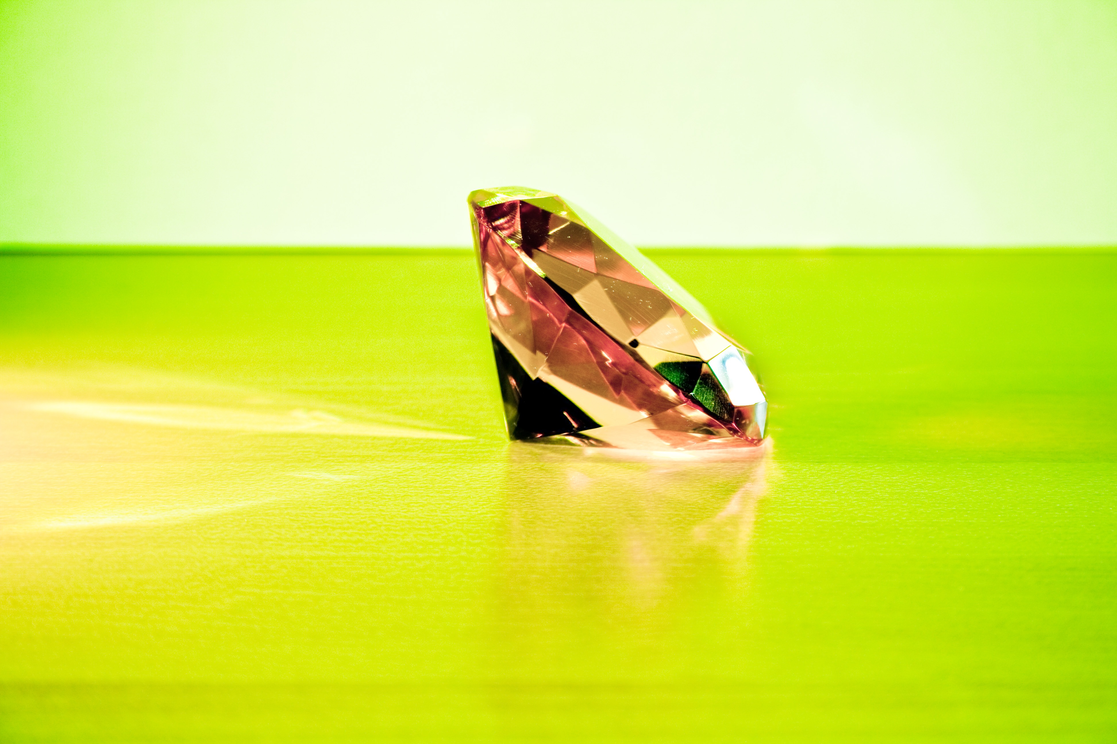 Glass Stone Diamond Green free image download