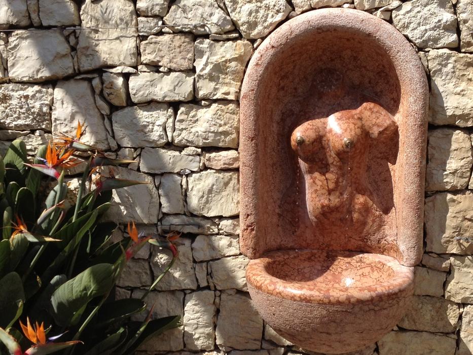 Stone Sculpture Art Fountain free image download