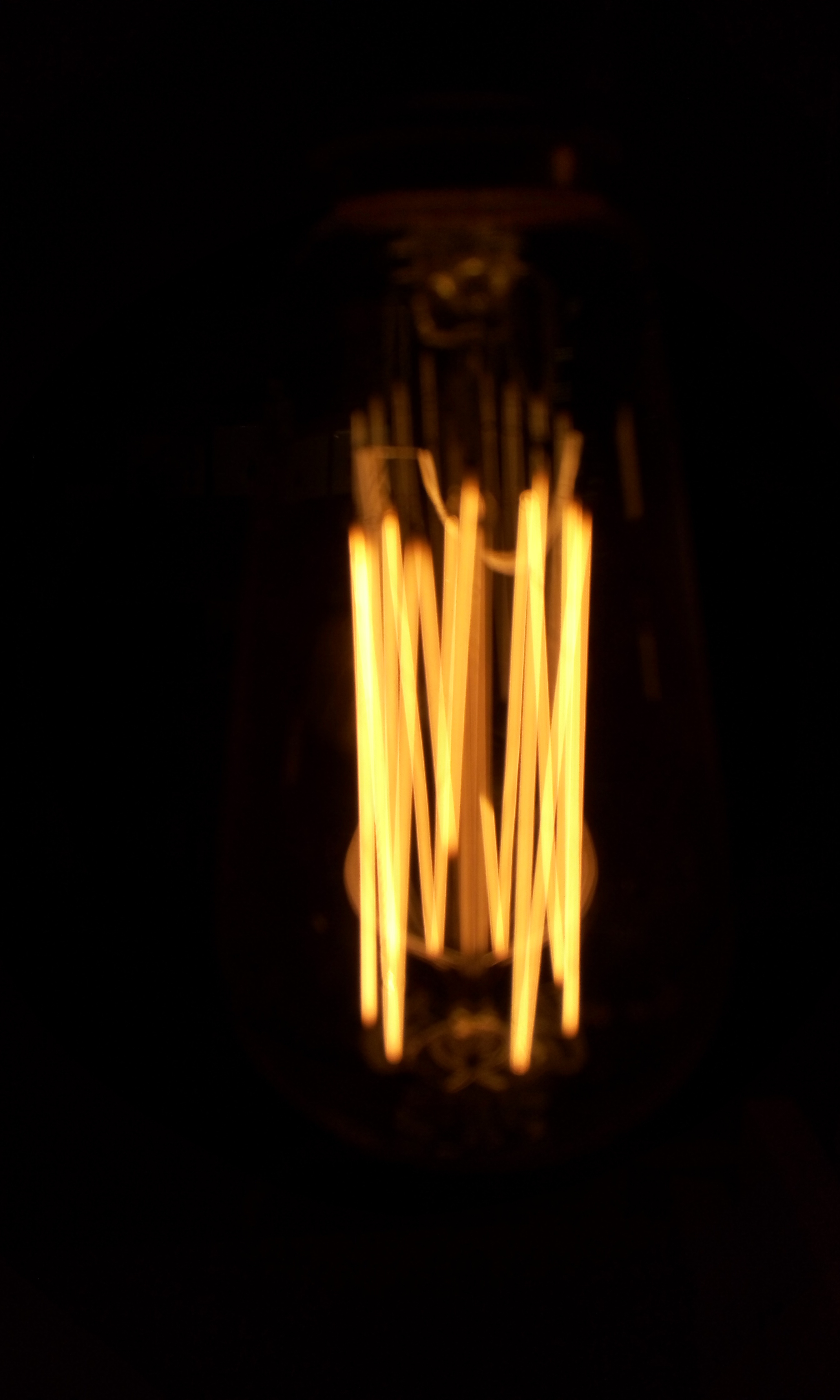 Incandescent Light Night free image download