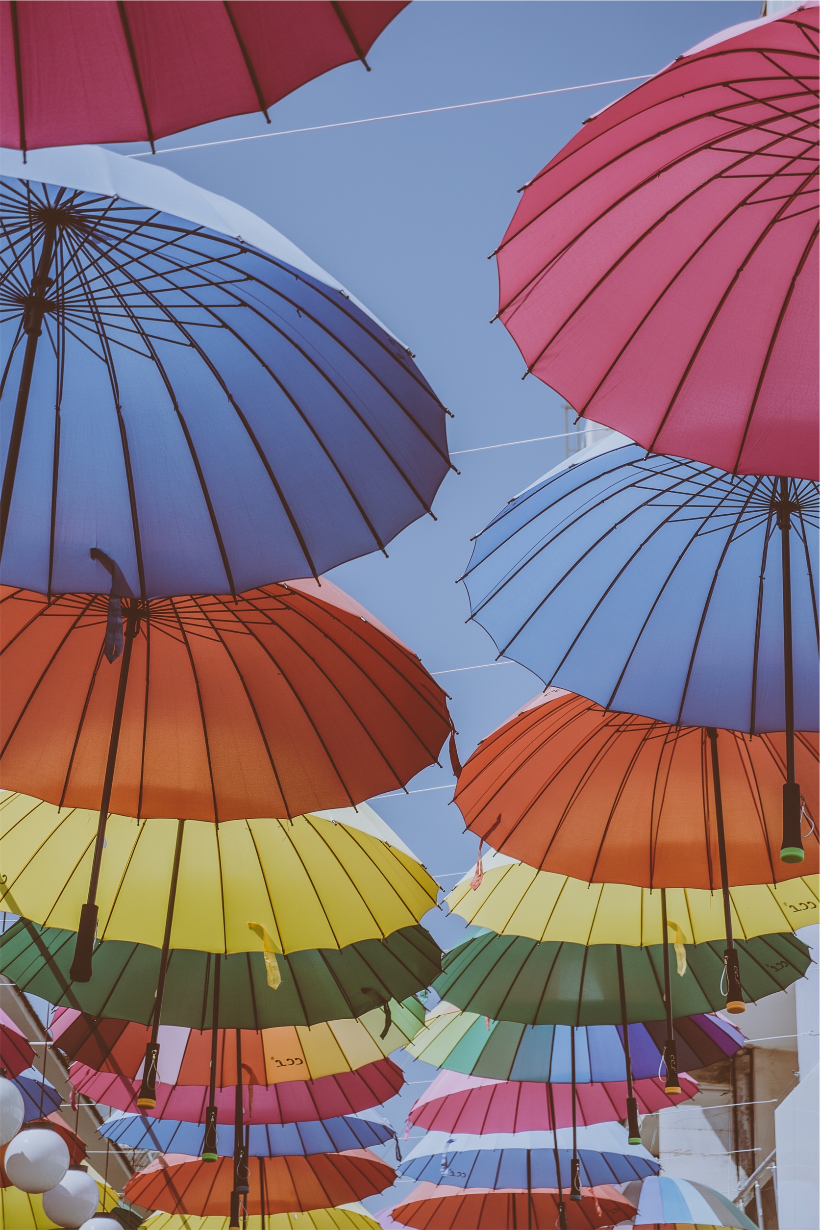 Umbrellas Colorful decorations free image download