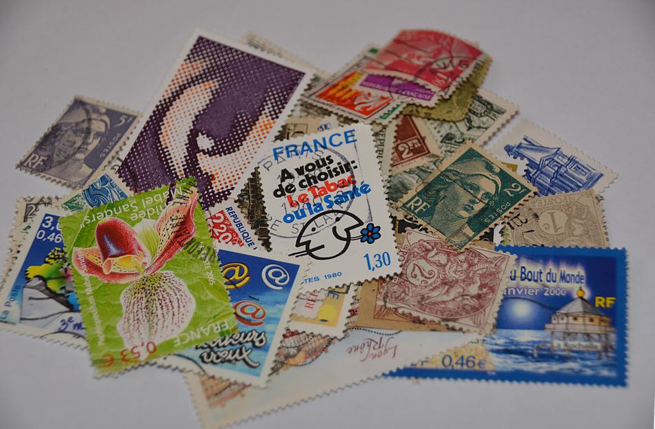 Stamps Philately Collection French free image download