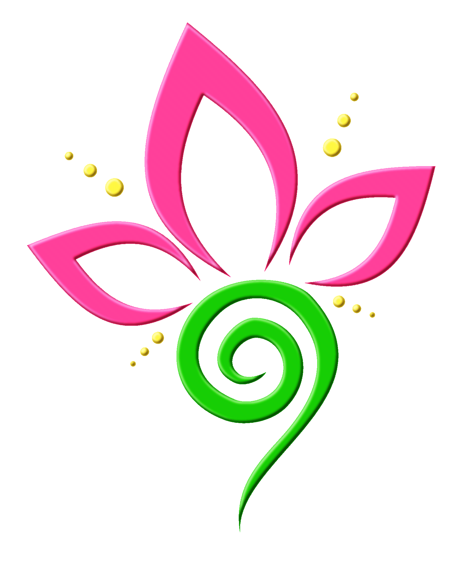 Floral element decorative design free image download