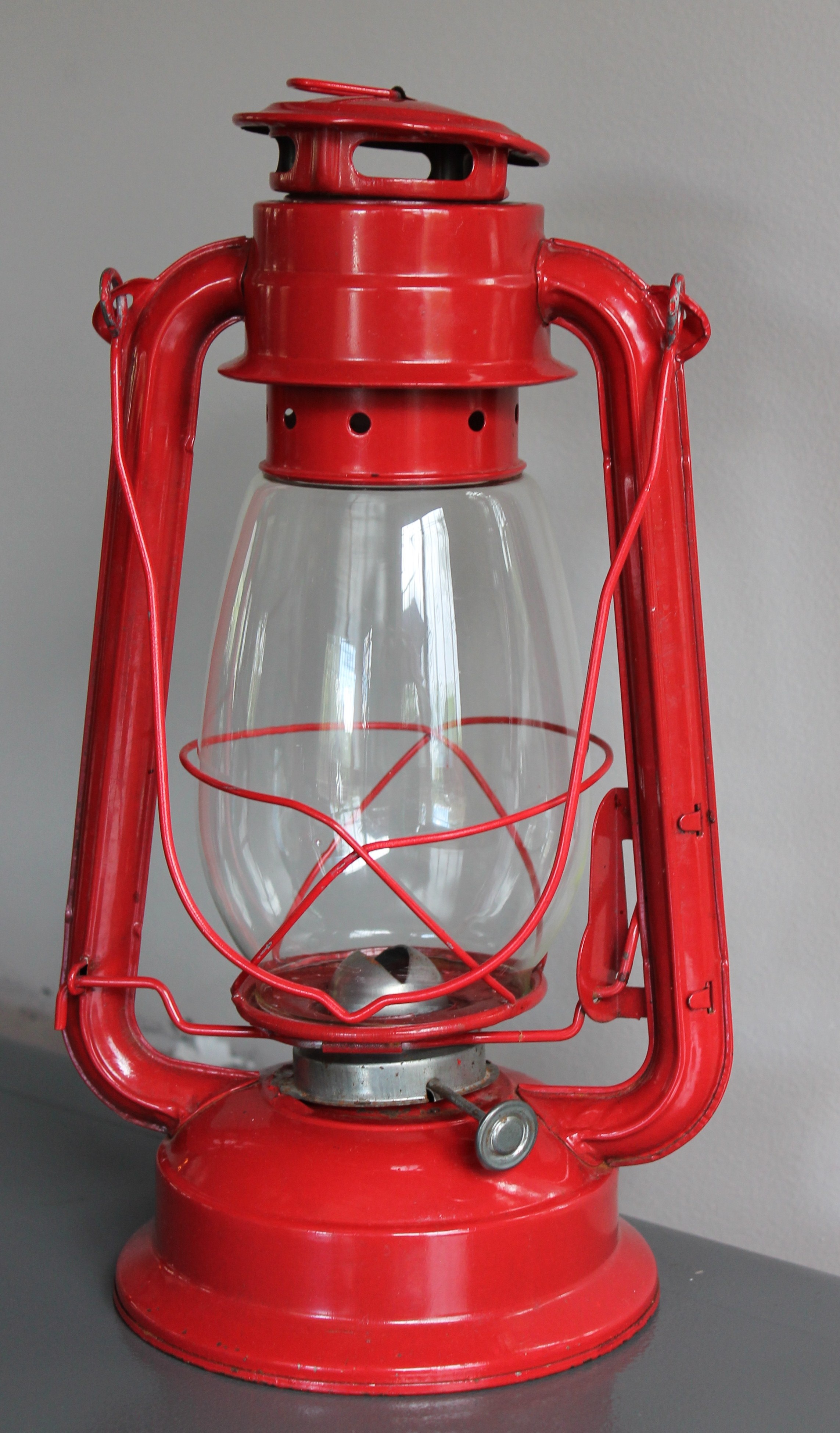 Antique Red Oil Lantern free image download