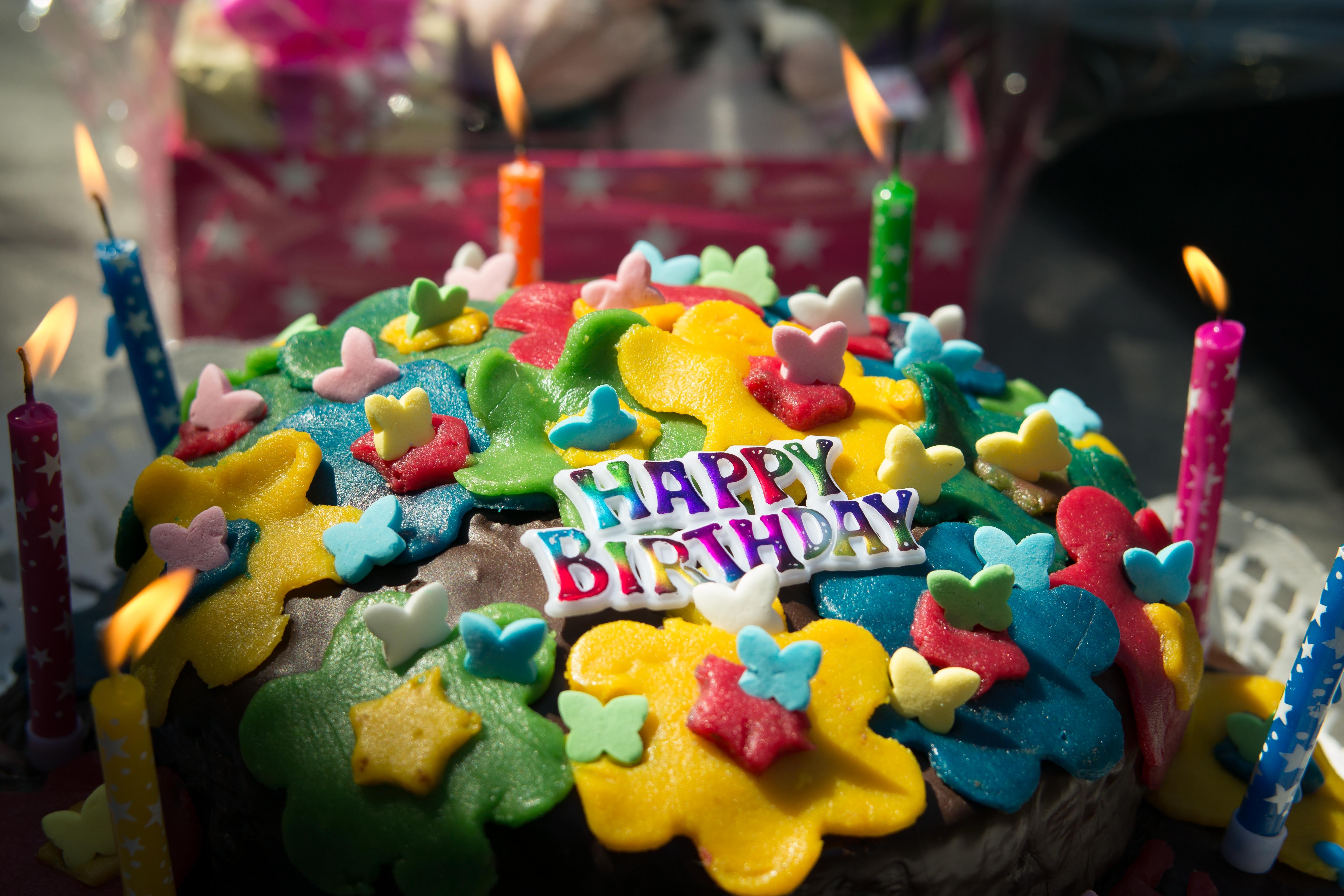 Birthday Cake Candles free image download