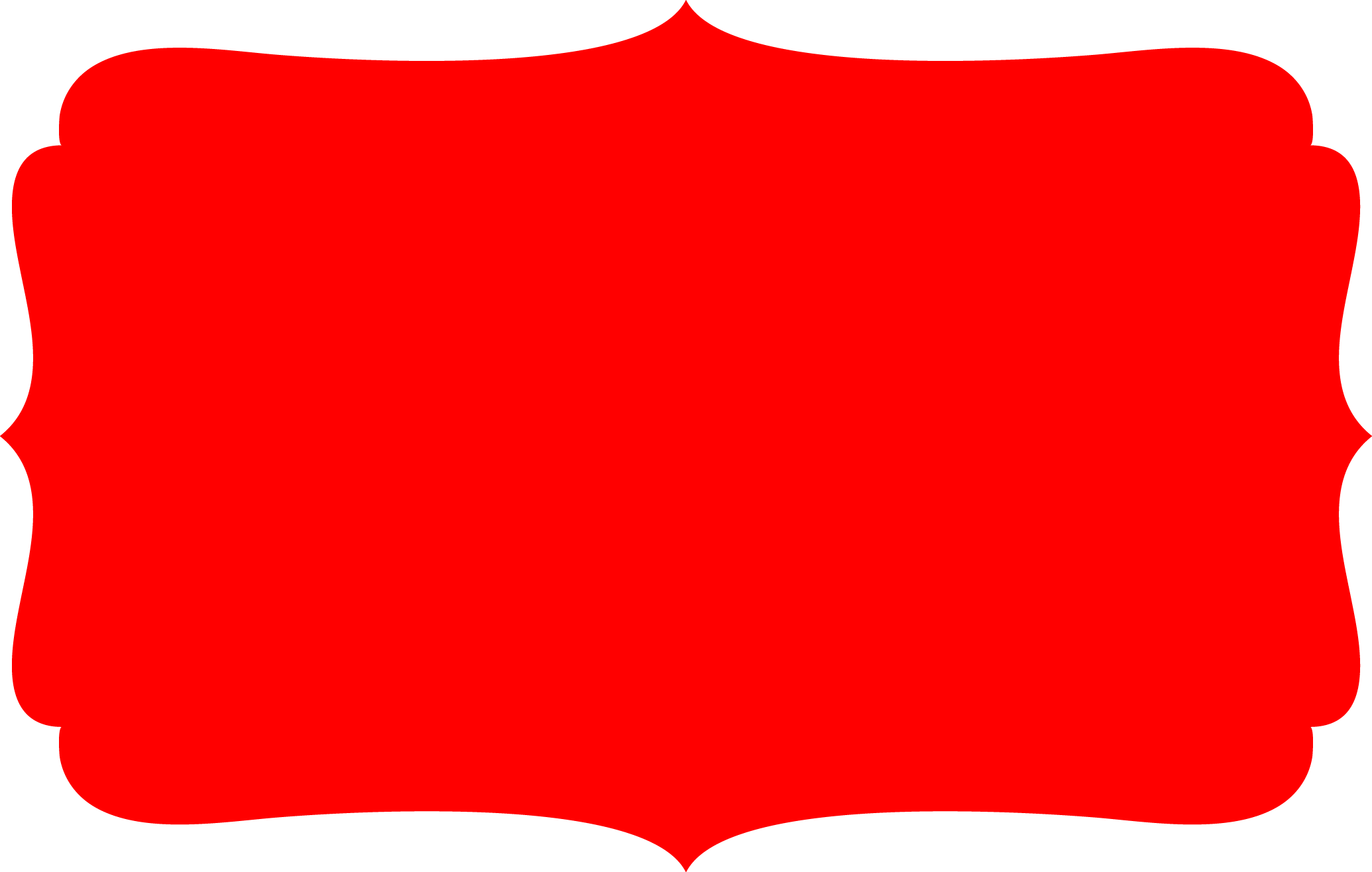 Frame edge red free image download
