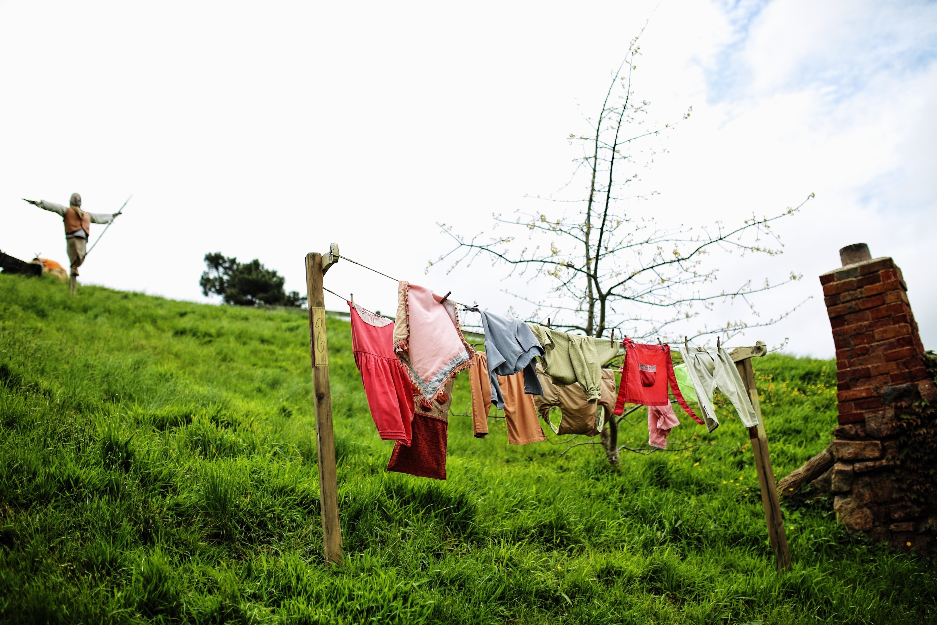 New Zealand village laundry free image download