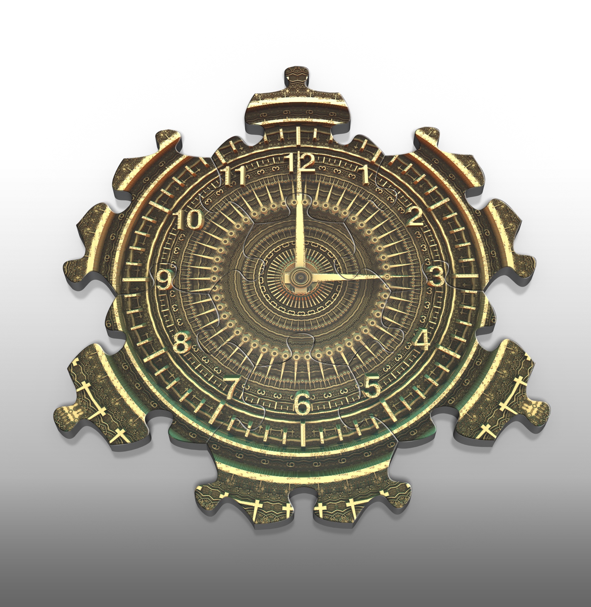 Clock time puzzle time clock free image download