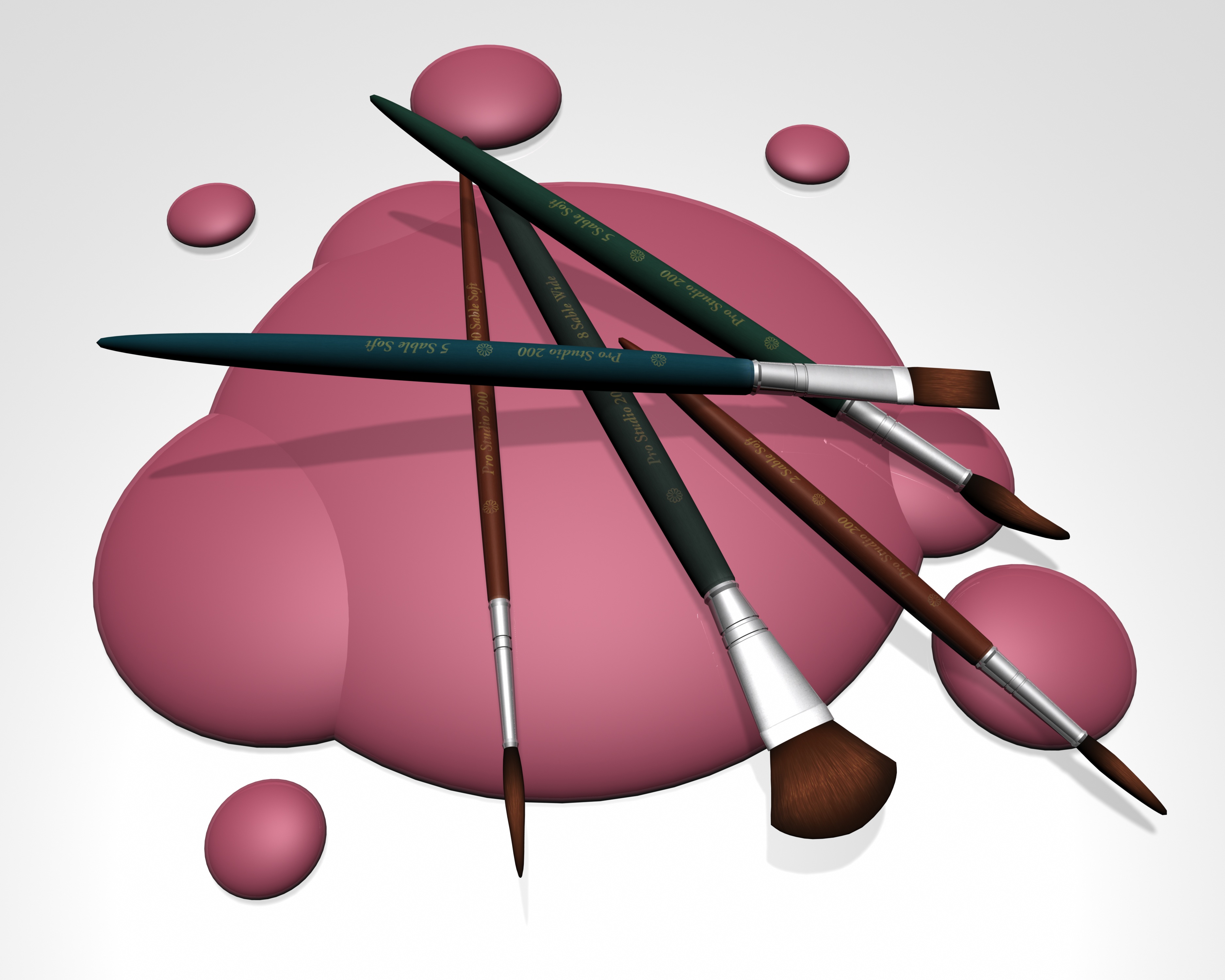 Paintbrush splash brush blot paint free image download