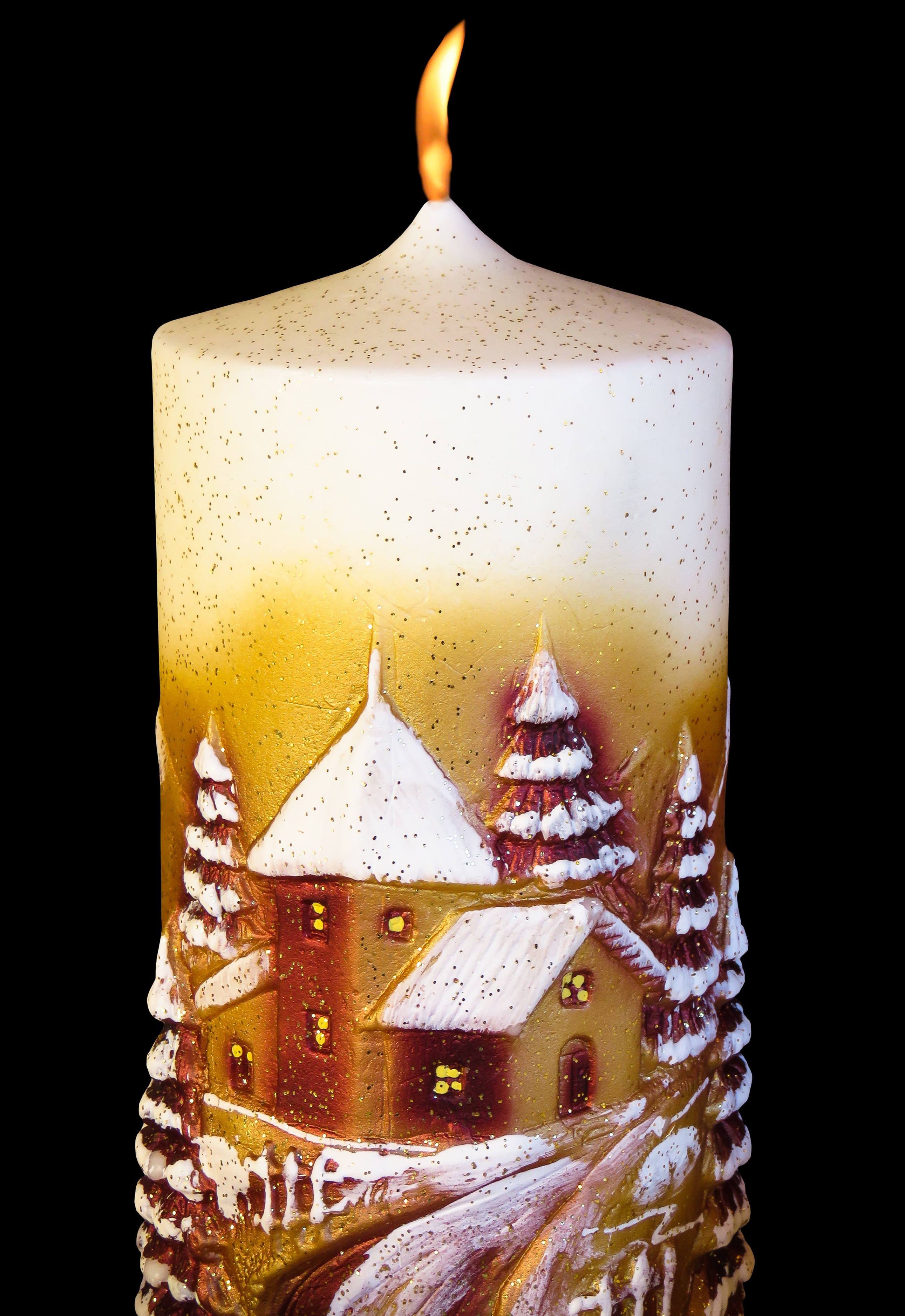 Christmas Candle free image download