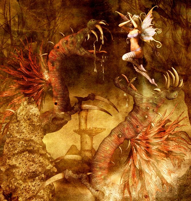 Fairy wings dream fantasy drawing free image download