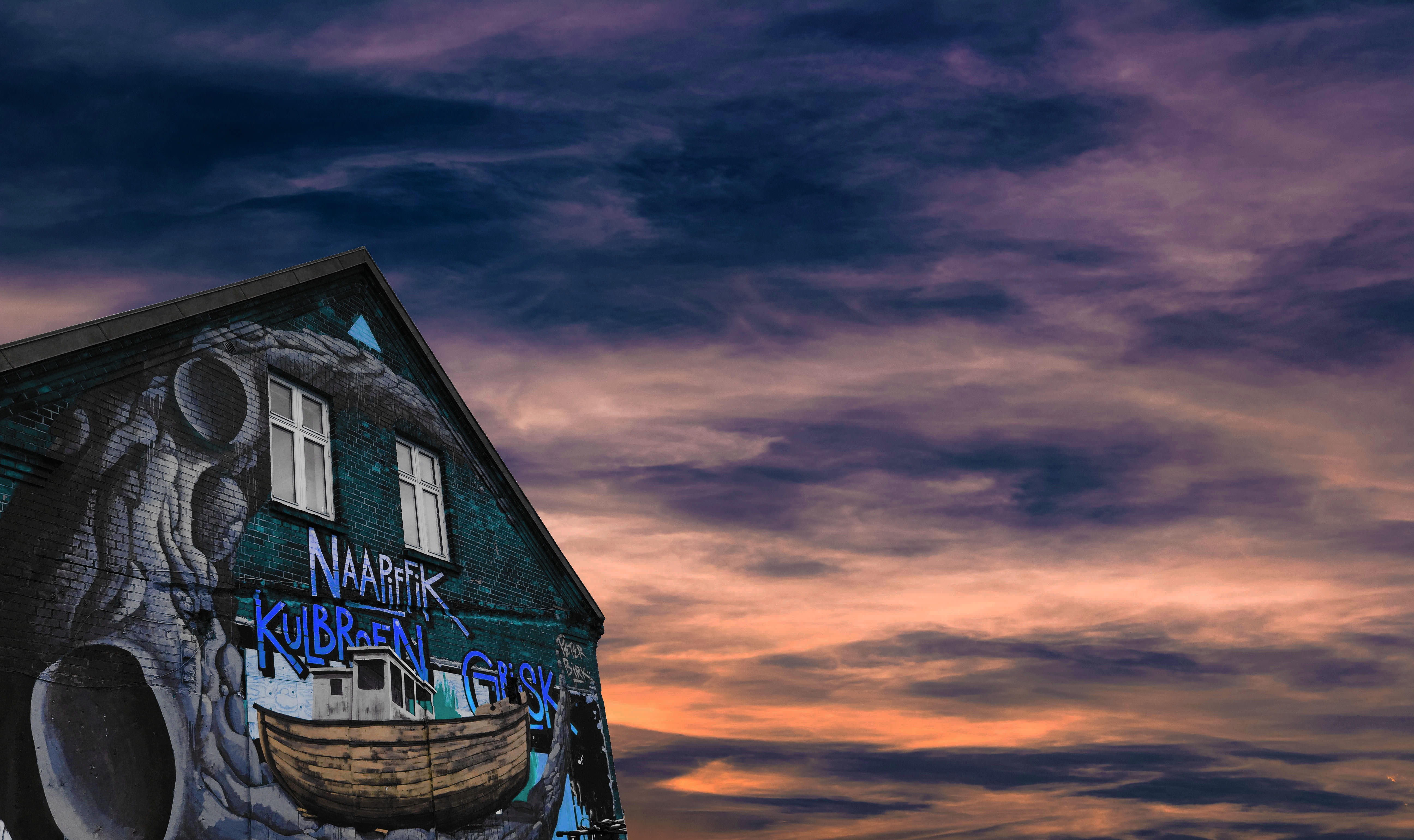 Wall Art house drawing free image download