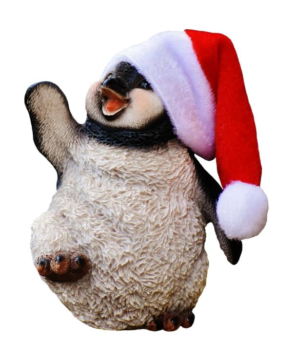 Christmas Penguin Santa Hat free image download