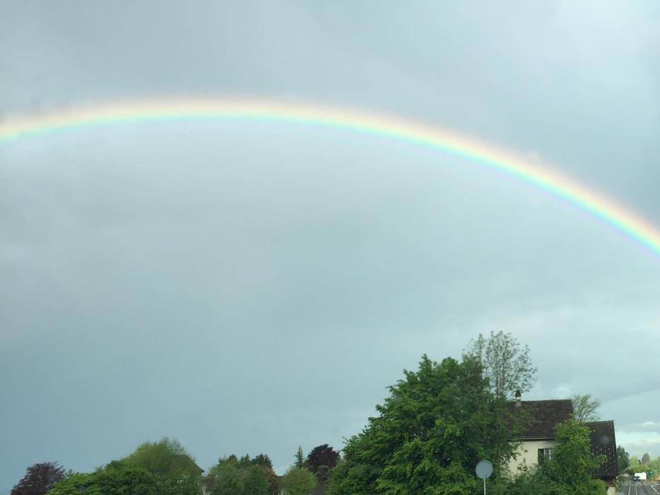 Rainbow Lake Zurich Beautiful free image download