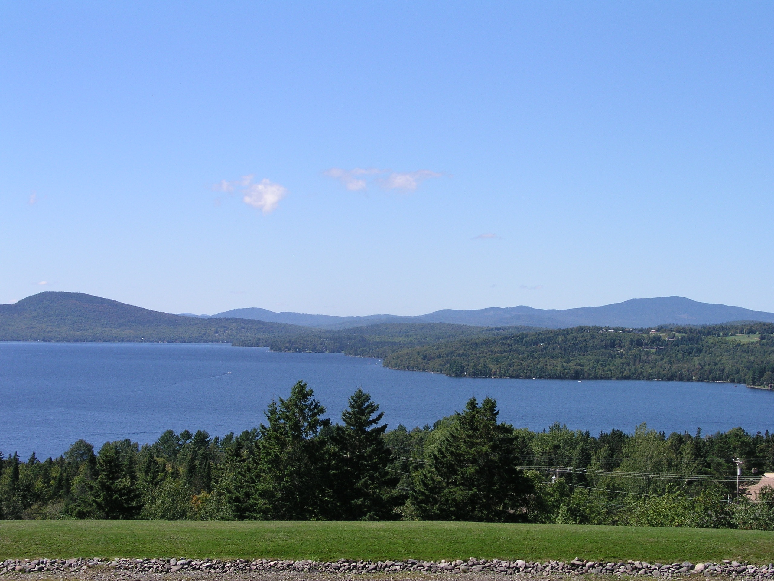 Rangeley Lake From Overlook Water free image download